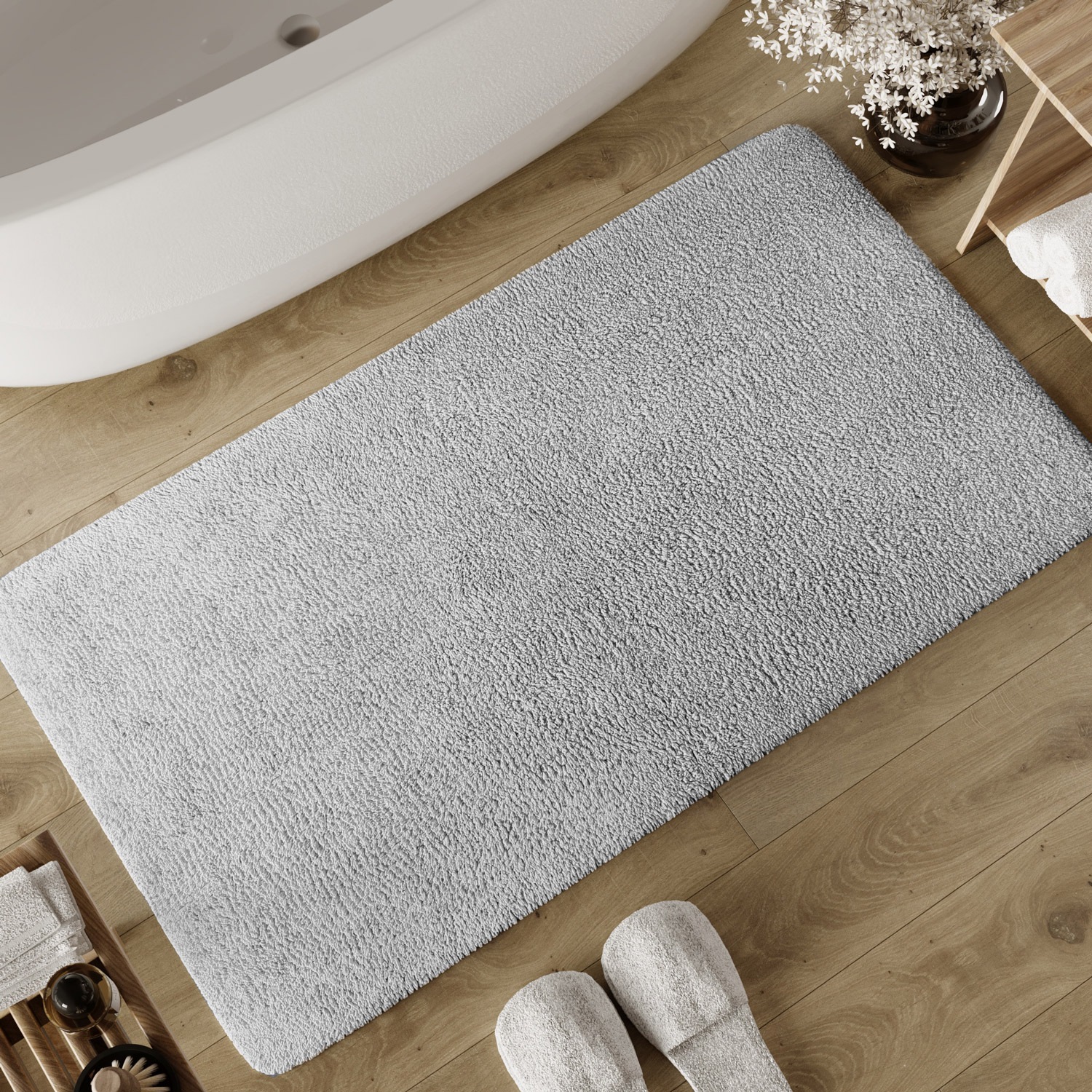 Wecon home Basics »Erik« Höhe 20 mm lavable, antidérapant, très doux, résistant, facile d'entretien