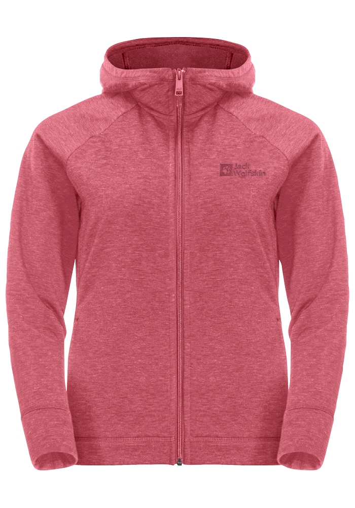 Jack Wolfskin Fleecejacke »WALDSEE HOODED JKT W«, mit Kapuze