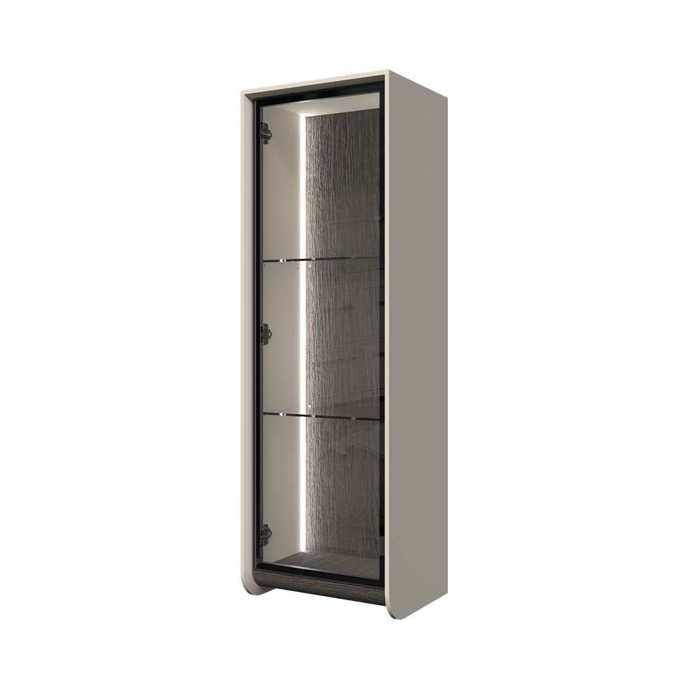 GOODproduct Hängevitrine »Soffy Wandschrank, Schwebendes Design für modernen Wohnraum« UV lackiert, Soft Close Funktion, Wandmontage, Metallgriff