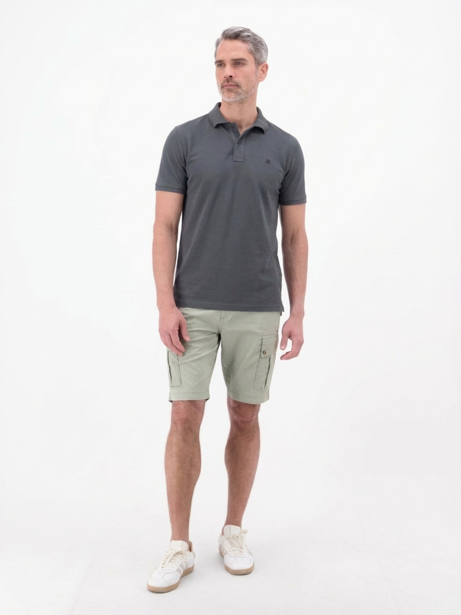 LERROS Polo »Poloshirt, COOL & DRY und Logo-Stitch« Trocknet schnell, angenehm kühl, pflegeleicht, kurzarm, einfarbig