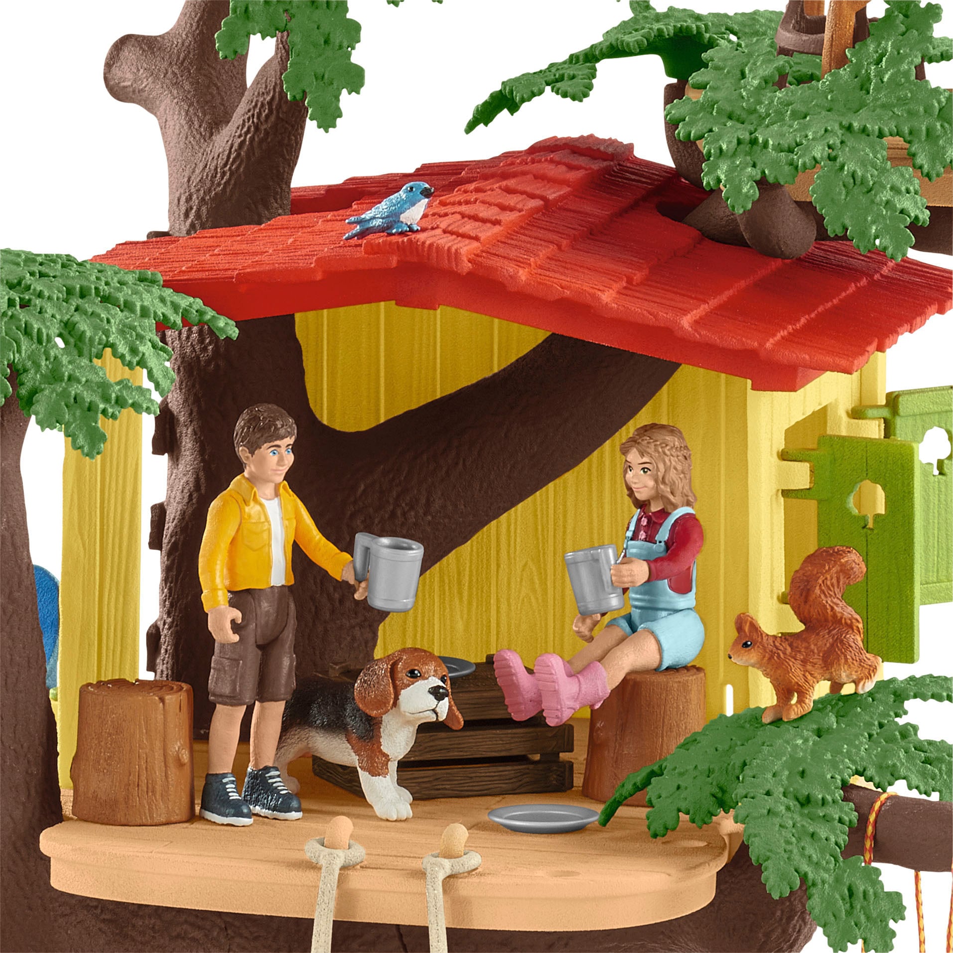 Schleich® Monde de jeu »FARM WORLD, Abenteuer Baumhaus (42408)« Made in Europe