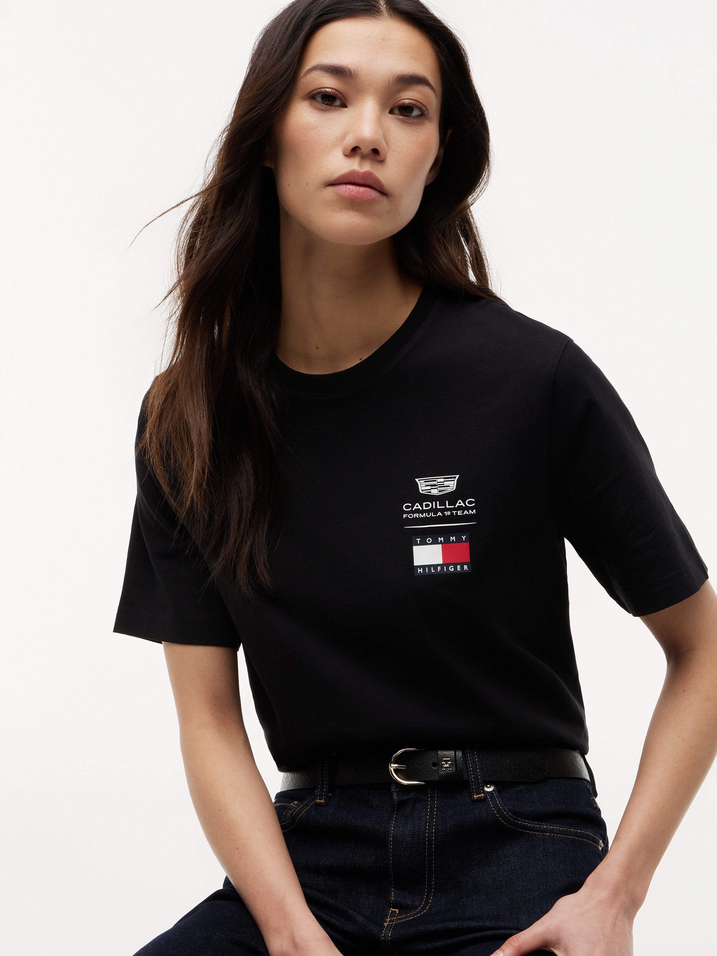 Tommy Hilfiger T-Shirt »TH x Cadillac FOrmula 1 Team LOGO« Unisex Special Collection Formula1
