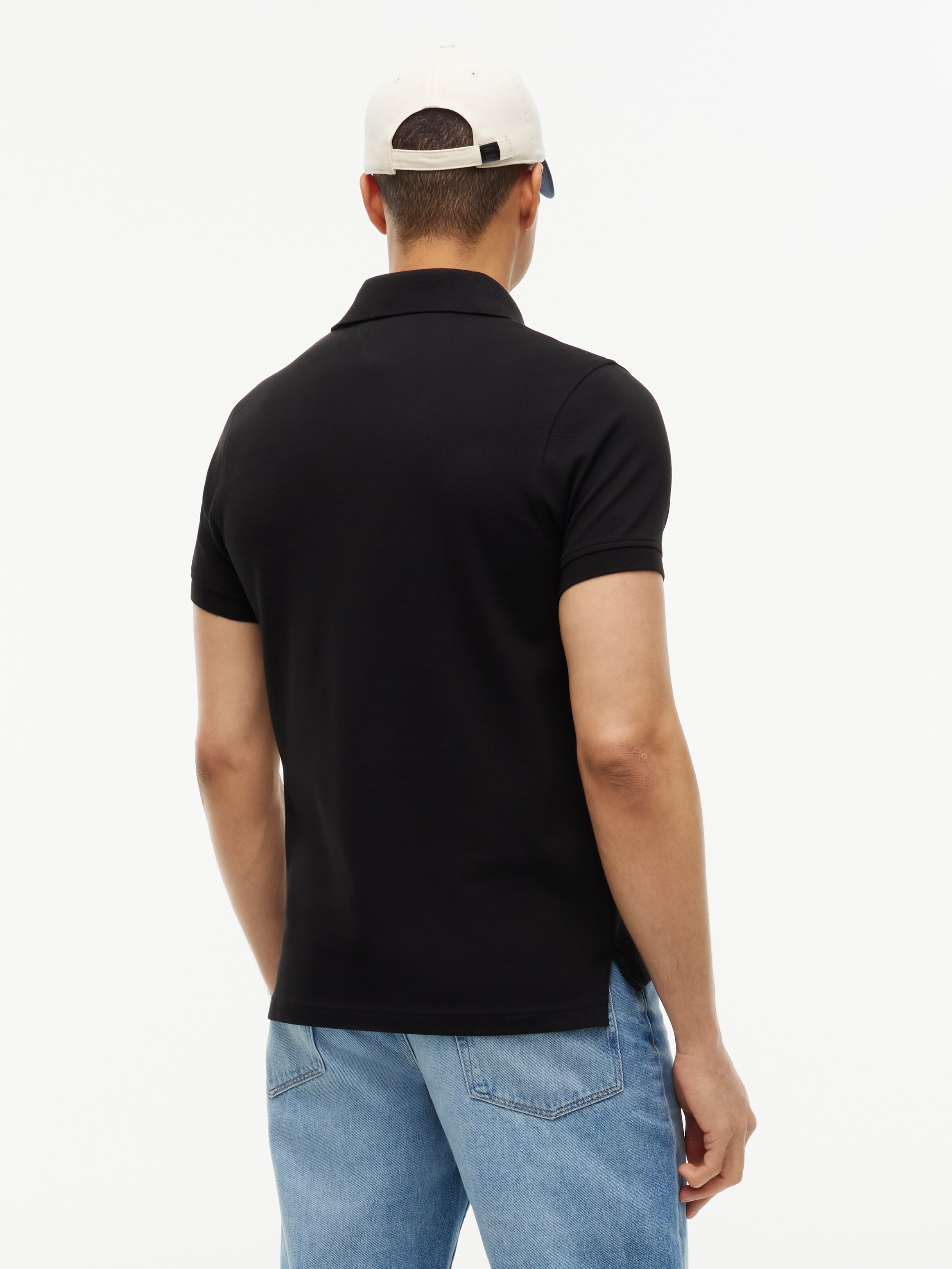 Tommy Hilfiger Poloshirt »1985 SLIM POLO« mit Stickerei, Piqué-Qualität, Slim fit