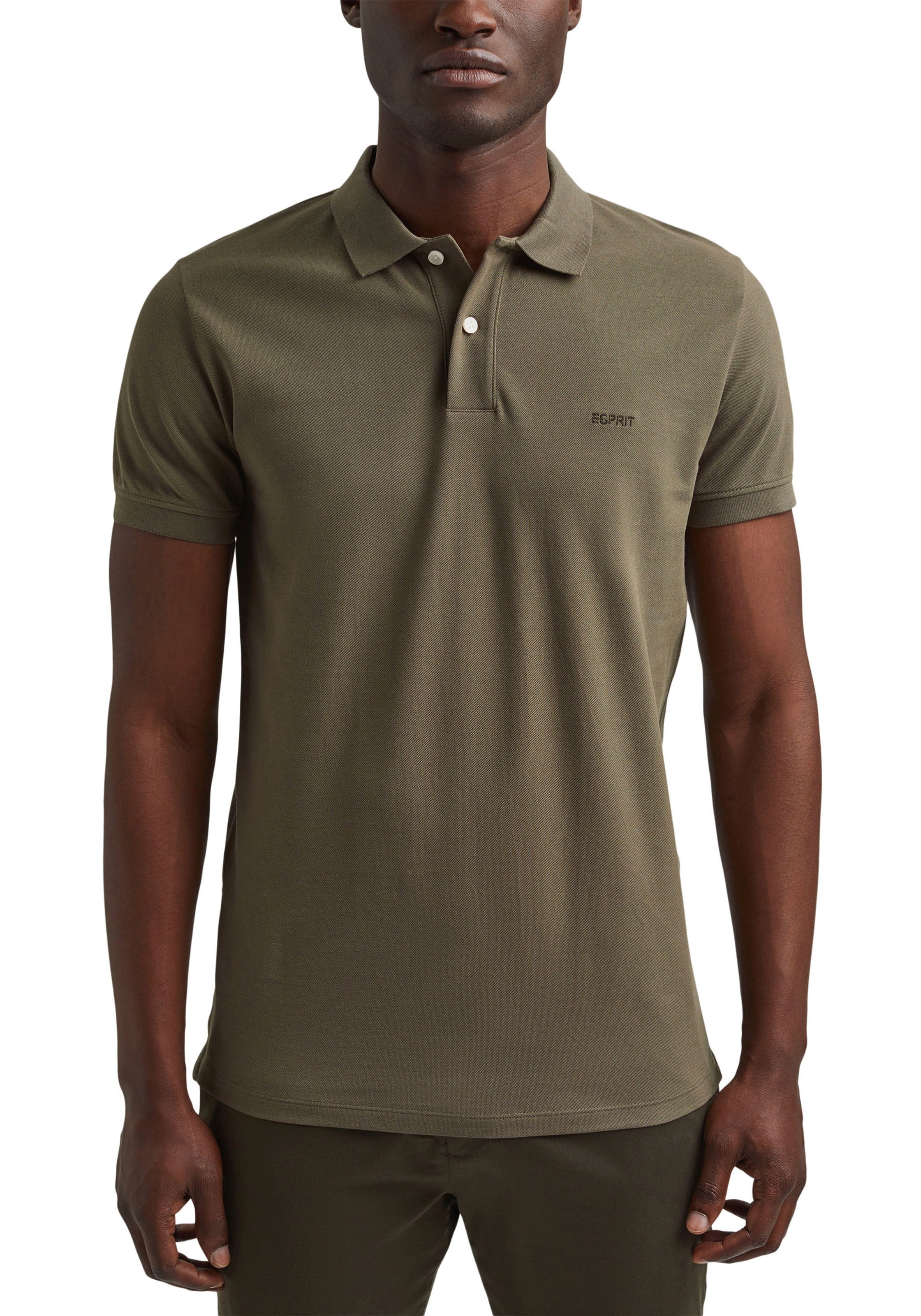 Image of Esprit Poloshirt, mit kleiner Logostickerei auf der Brust bei Ackermann Versand Schweiz