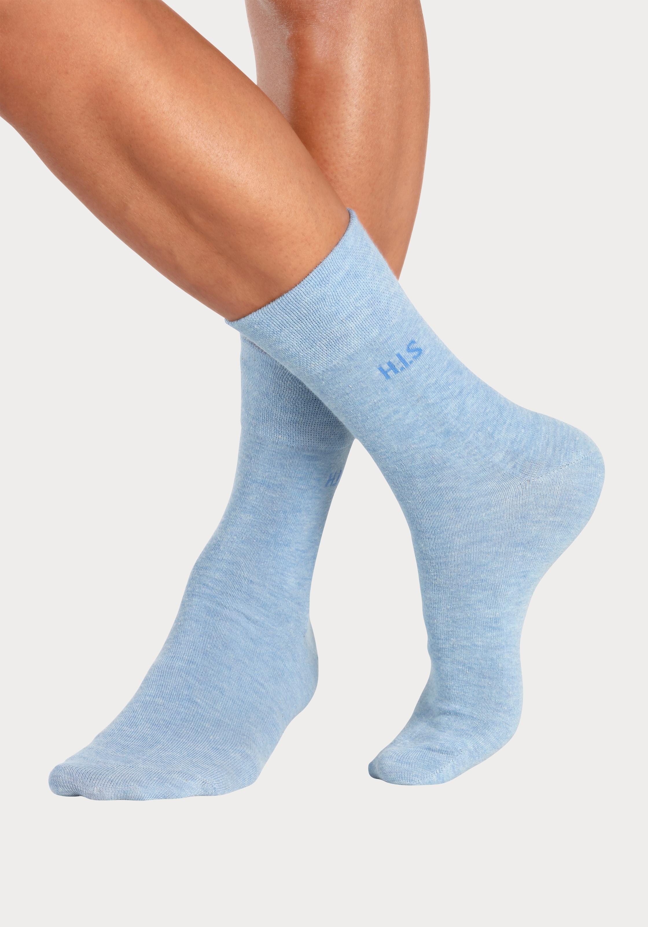Socken, ohne (Packung, H.I.S Paar), einschneidendes Gummi 12 versandkostenfrei auf