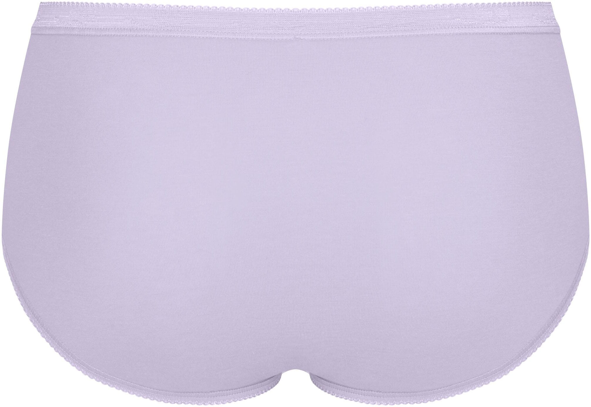 sloggi Midislip »Basic+«, (3er Pack), Baumwollmix, klassischer Stil, mittelhoher Bund, Softnähte