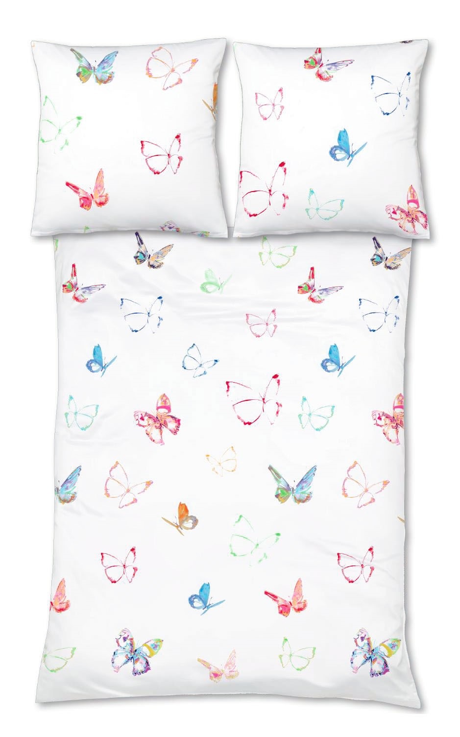 Image of fleuresse Bettwäsche »Bahamas 4221 (2tlg.)«, (2 tlg.), Seersucker, Tanz der Schmetterlinge bei Ackermann Versand Schweiz