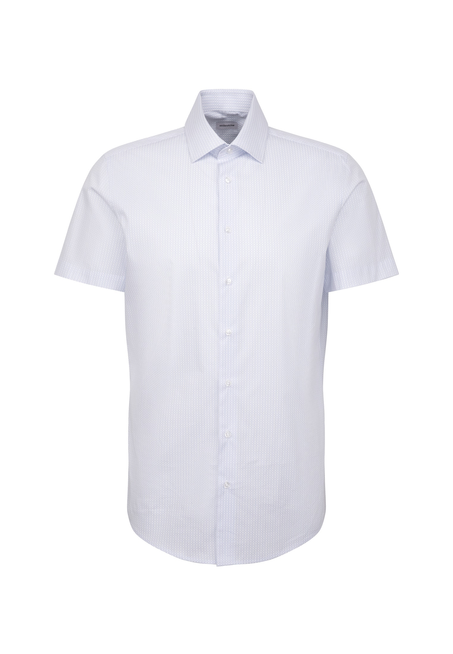 seidensticker Businesshemd »Slim« Slim 1/2 Kentkragen Druck