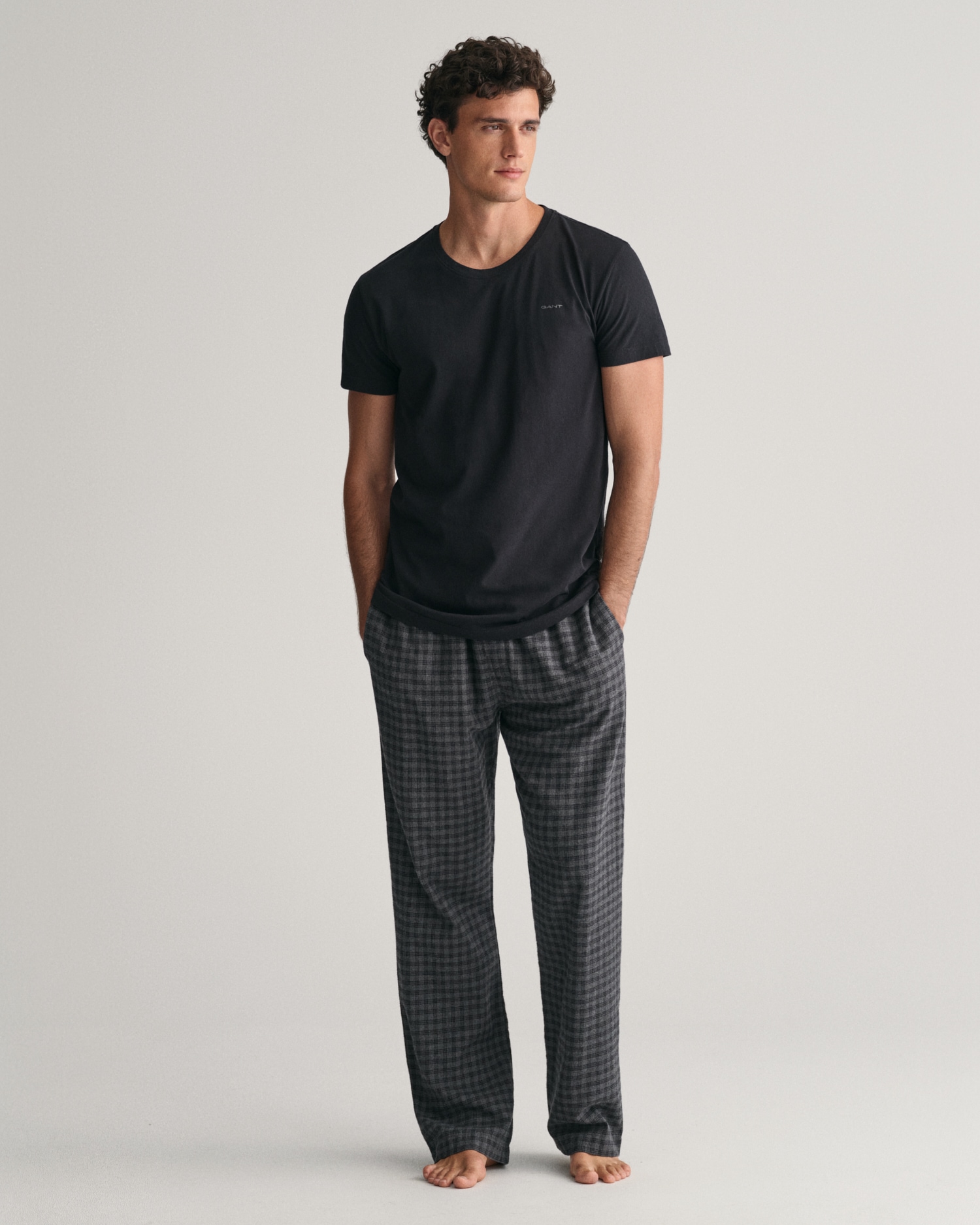 Gant T-Shirt »C-NECK T-SHIRT 2-PACK«, (2 tlg.), aus besonders weichem Material
