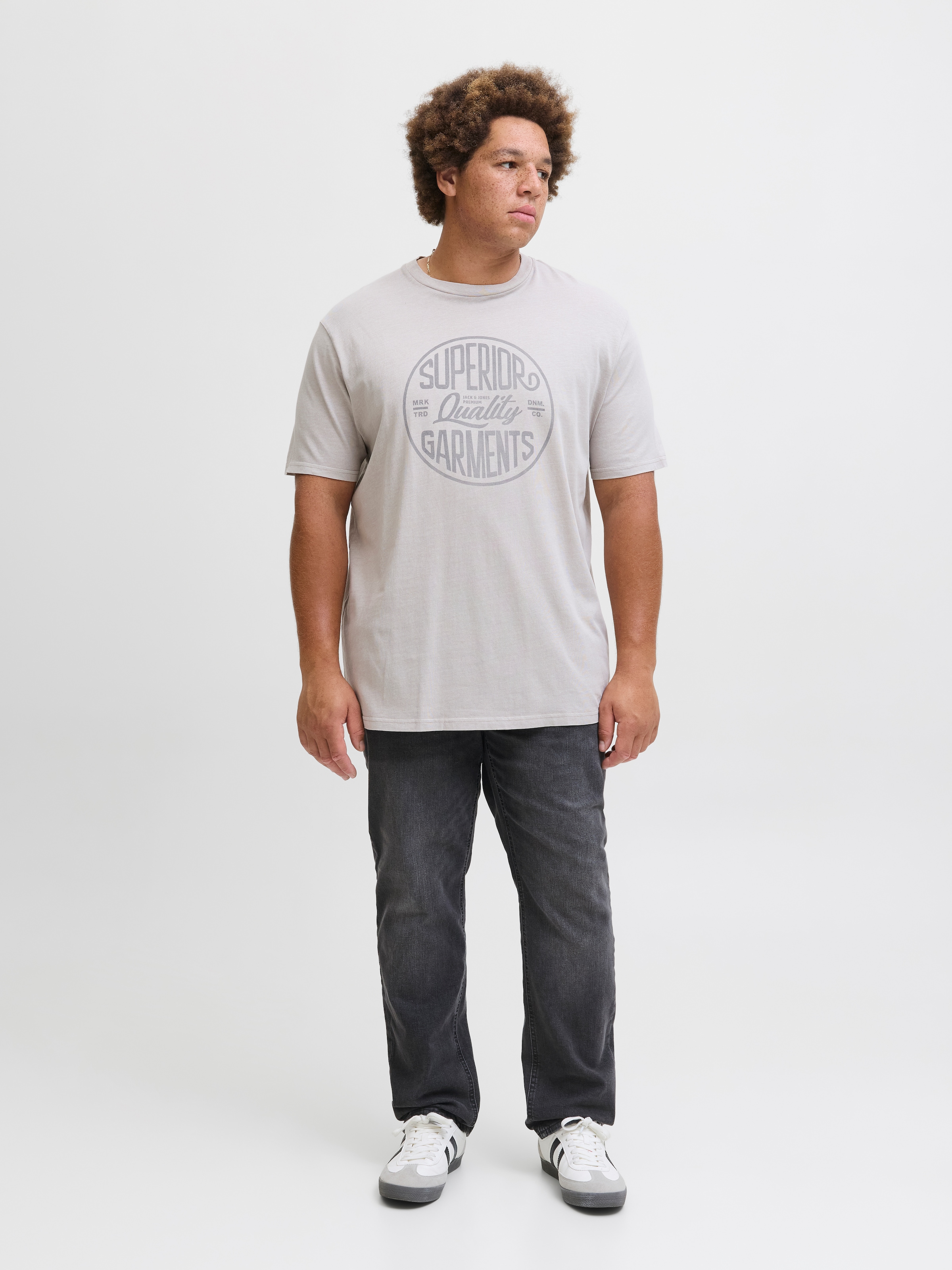 Jack & Jones PlusSize Slim-fit-Jeans »JJIGLENN JJORIGINAL MF 071 NOOS PLS«