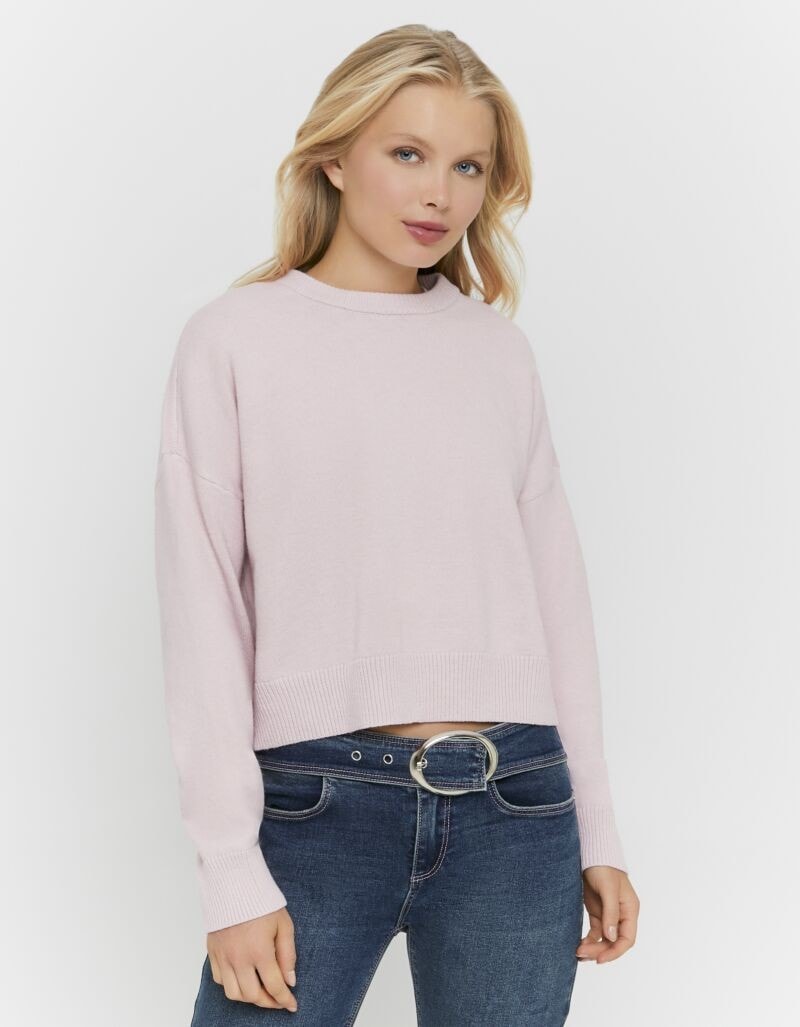 Image of Tally Weijl Strickpullover "SPUPESAFA2" bequemer Fit in unifarbener Optik