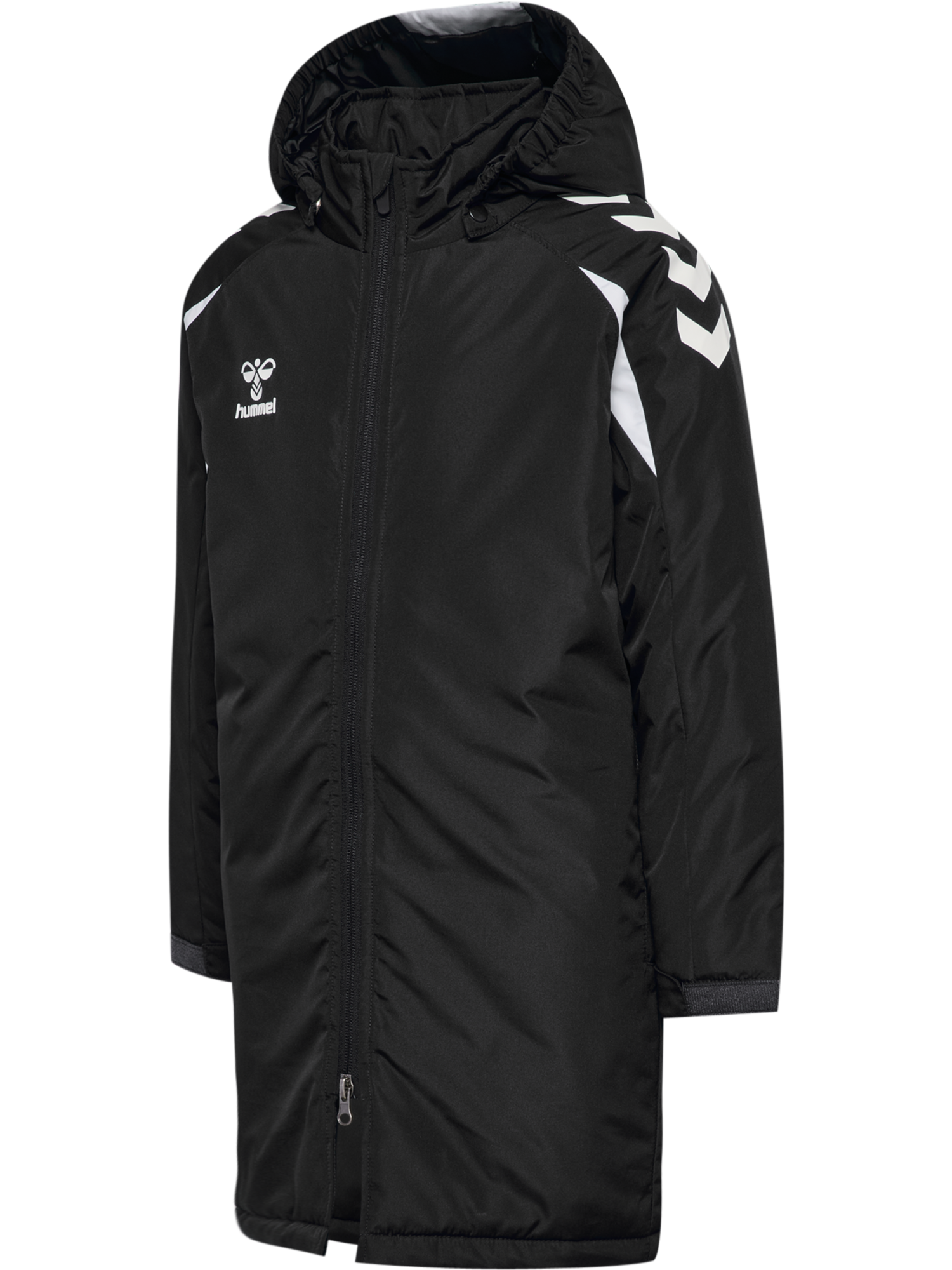 hummel Stadionjacke »HMLCORE 2.0 BENCH JACKET KIDS« für Kinder und Jugendliche, wärmend, für vor und nach dem Training
