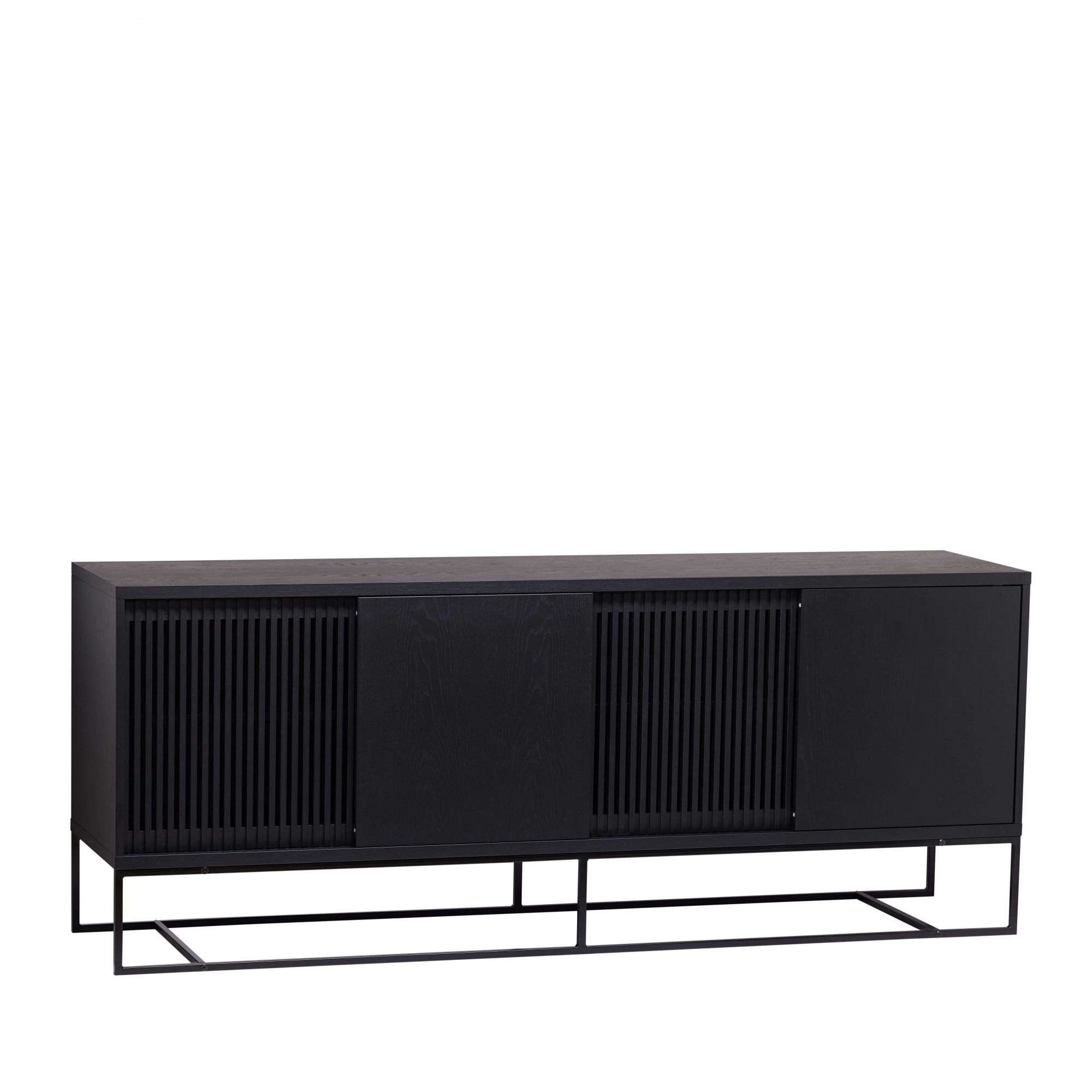 Woodman Sideboard »Ende«, Kommode, teilmassiv, Metallfüsse, Breite 188 cm, FSC®