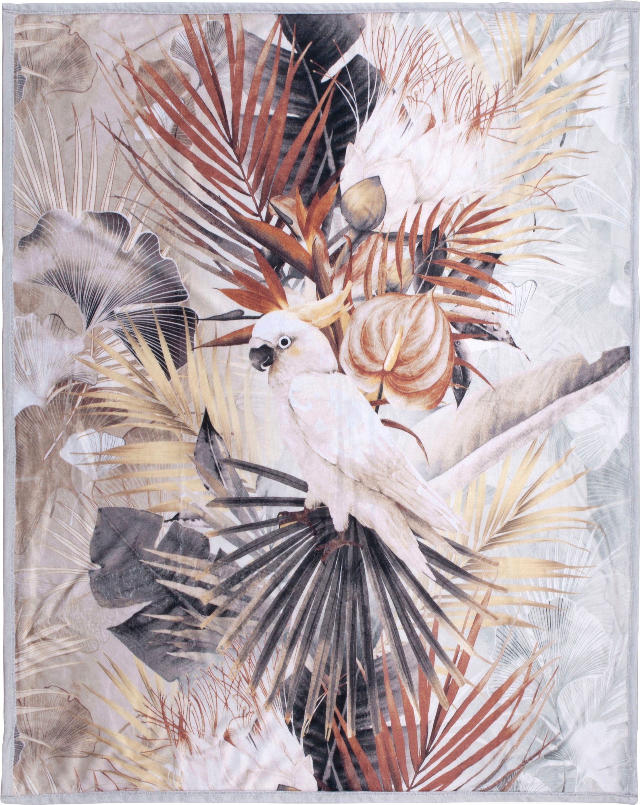 Image of Descanso Plaid »Pippa«, mit Umschlagsaum, Kuscheldecke bei Ackermann Versand Schweiz