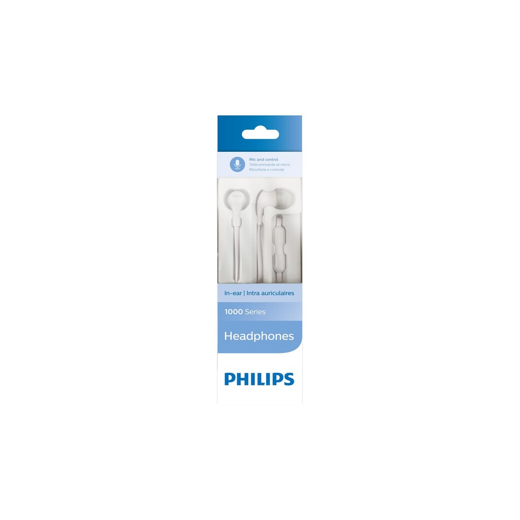 Philips In-Ear-Kopfhörer »TAE1105WT«