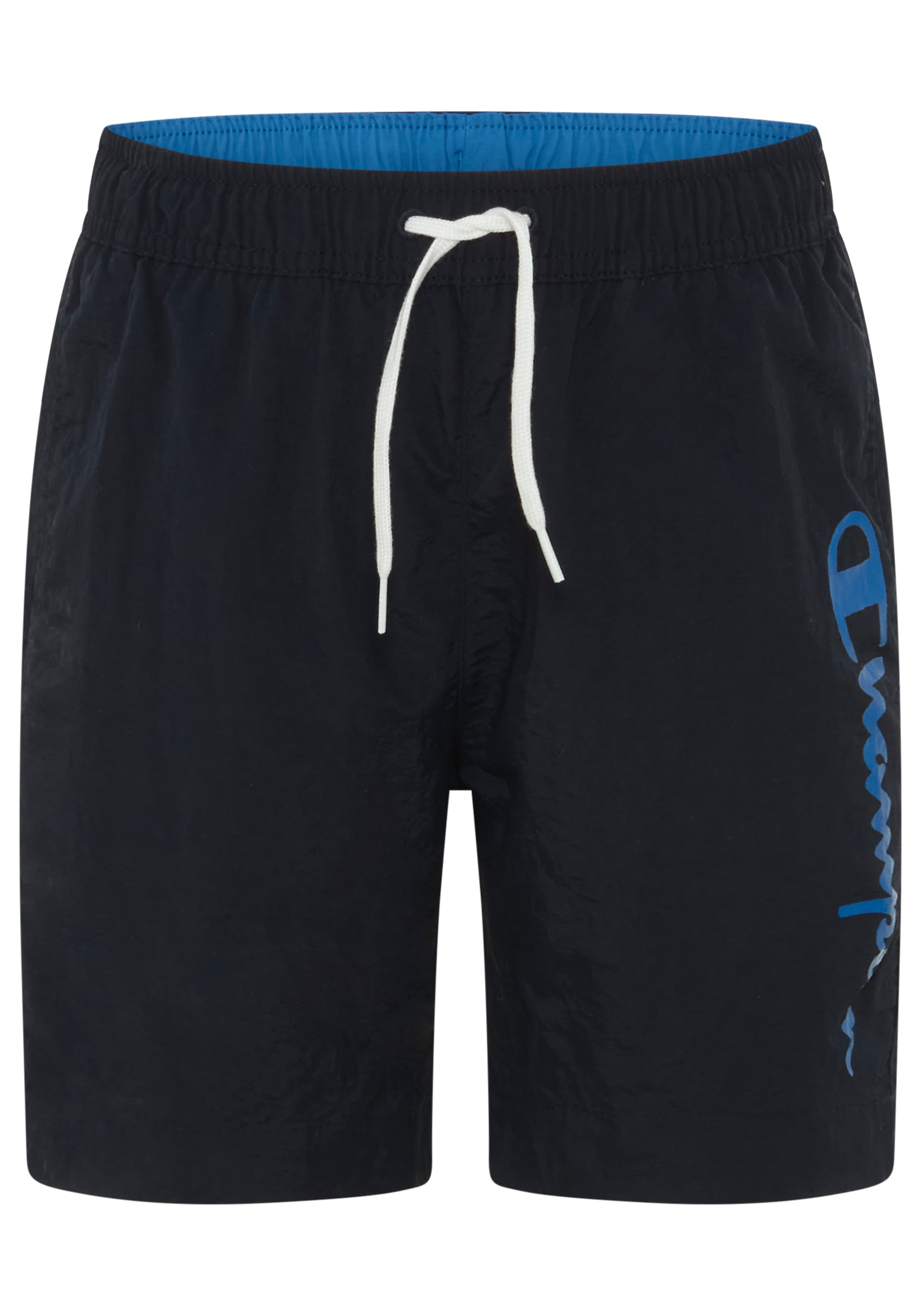 Champion Short de bain »Boys' beach shorts with big Logo« adapté aux enfants et adolescents, avec slip intégré en polyester