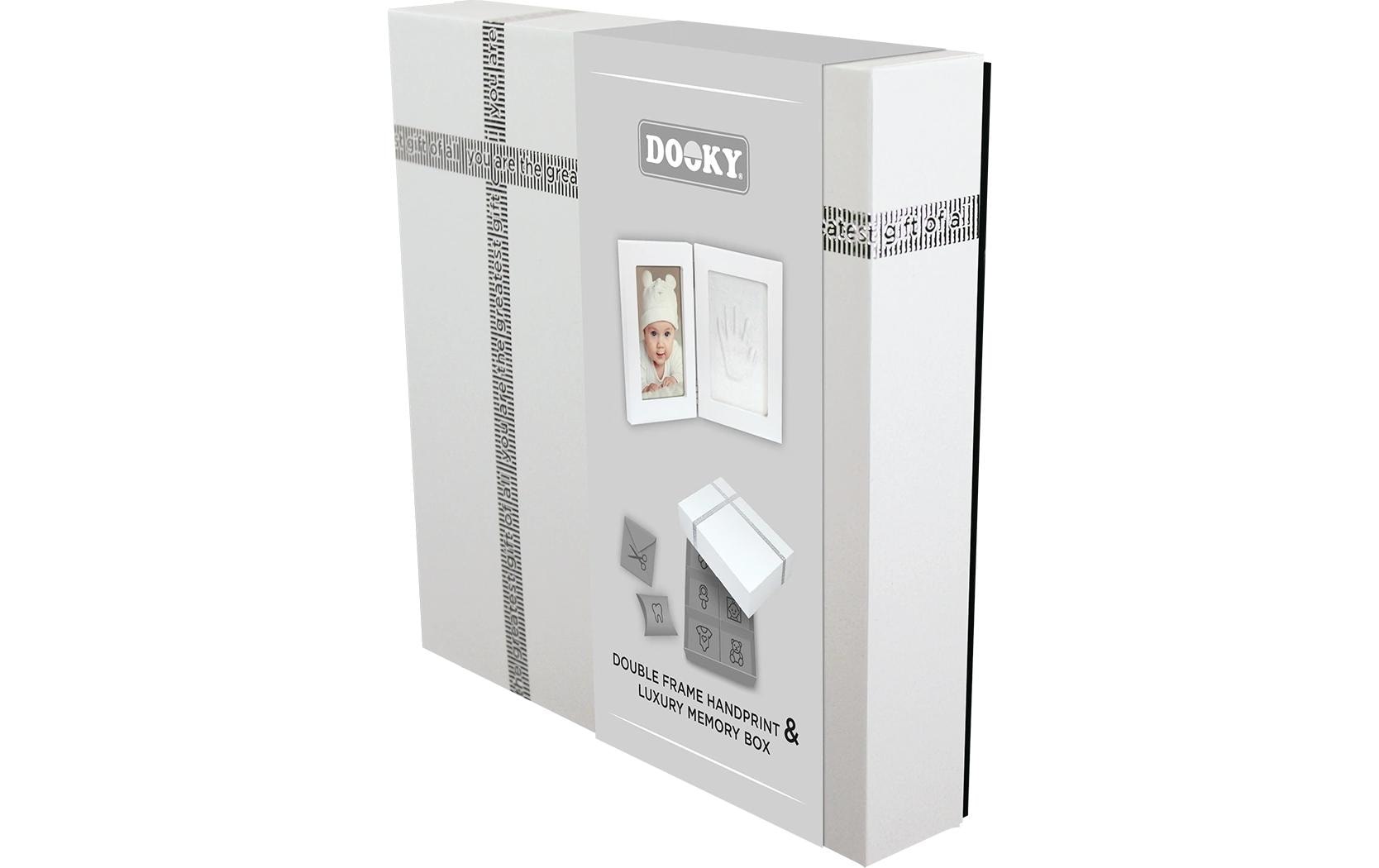 Image of Dooky Bilderrahmen "Handabdruck und Erinnerungsbox"