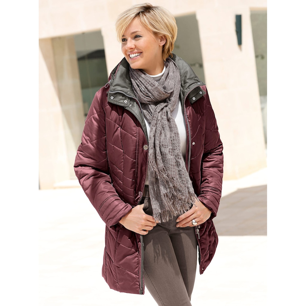 Casual Looks Steppjacke, mit Kapuze