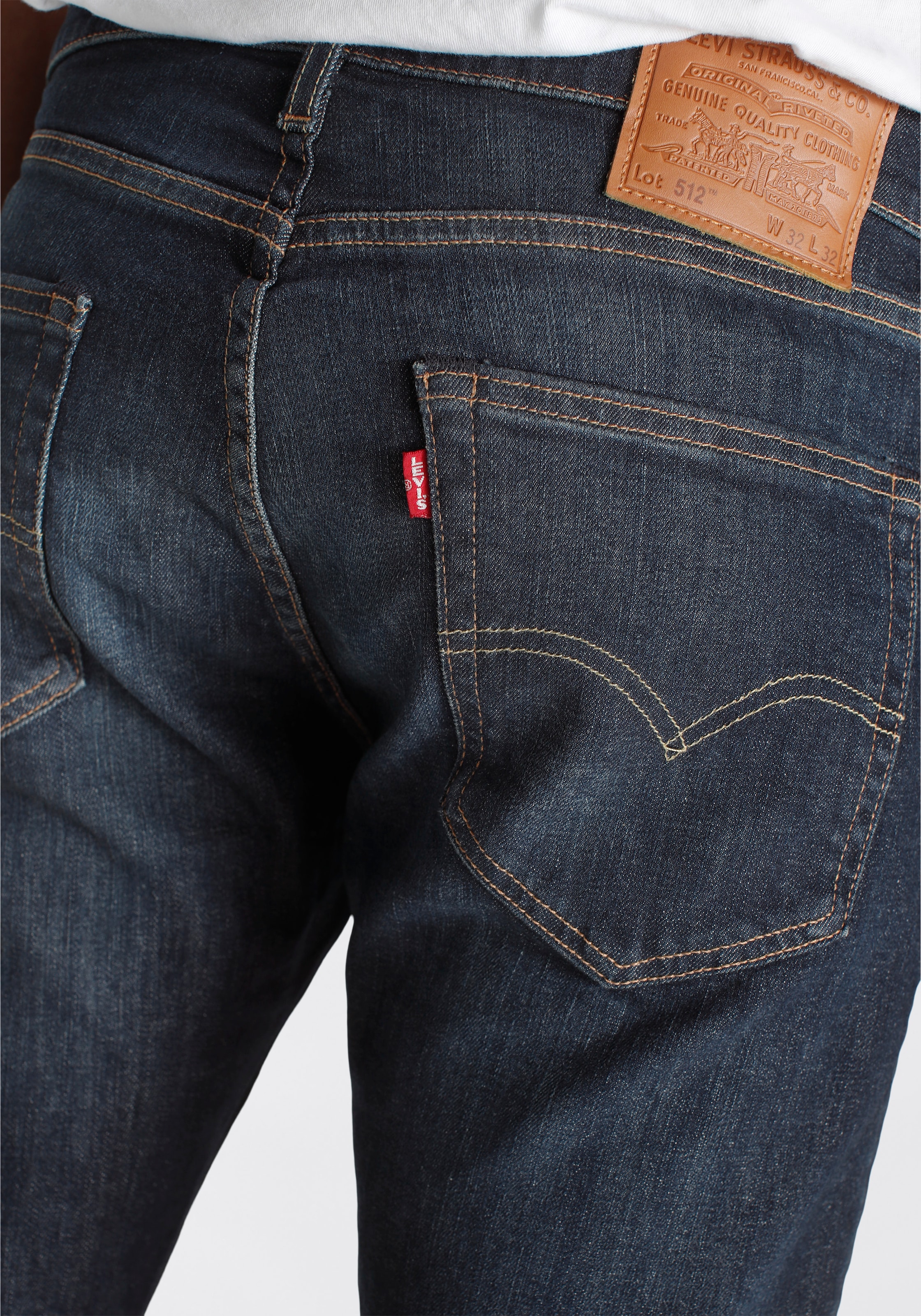 Levi's® Tapered-fit-Jeans »512 Slim Taper Fit«, mit Markenlabel