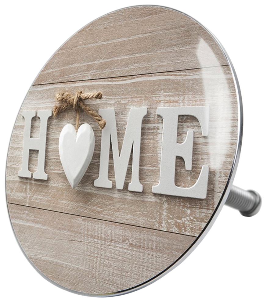 Sanilo Set d'accessoires de salle de bain »Home« bestehend aus WC-Sitz, Badteppich, Stöpsel, Seifenspender, WC-Bürste