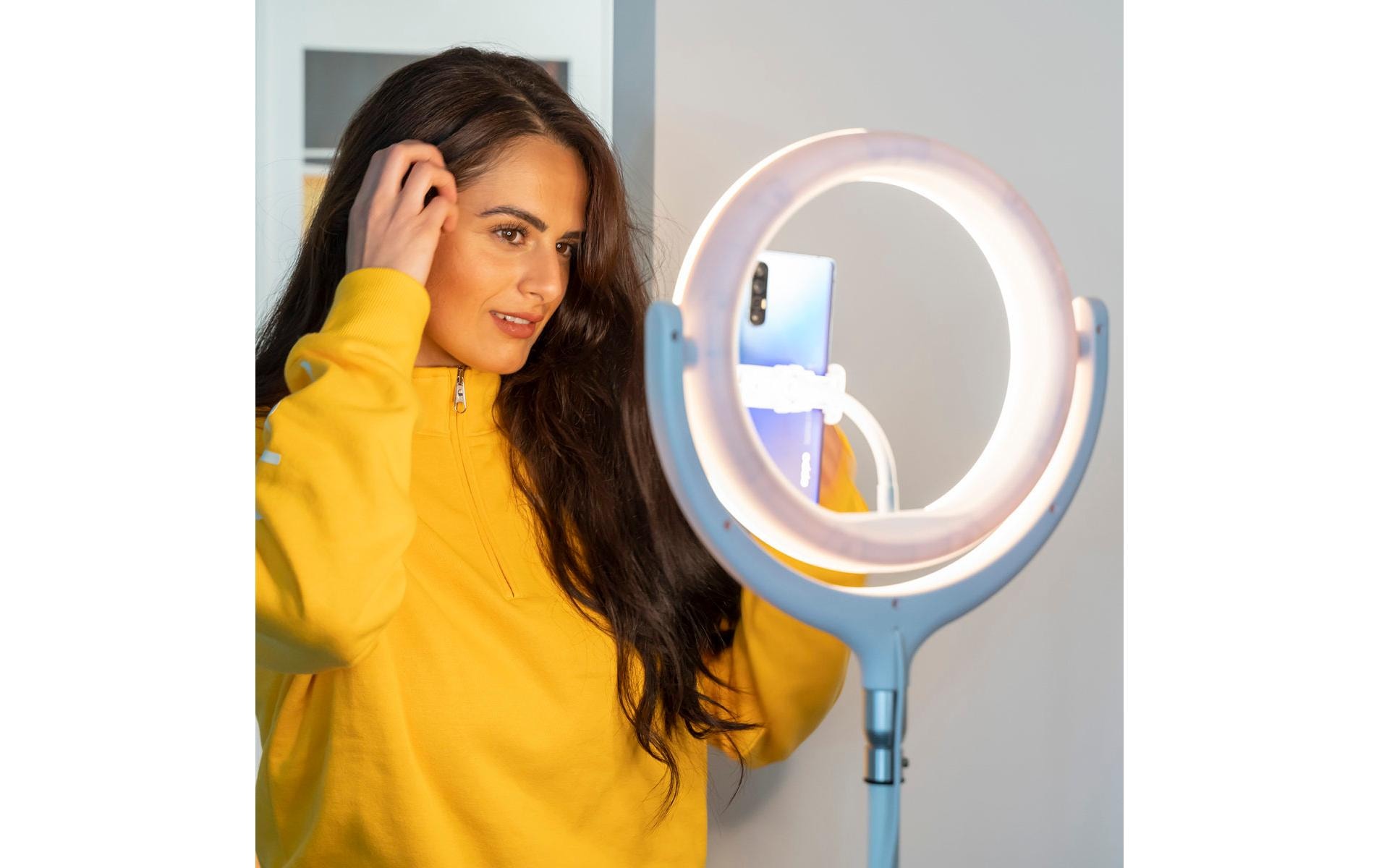 4smarts Ringlicht »Selfie LoomiPod gross«