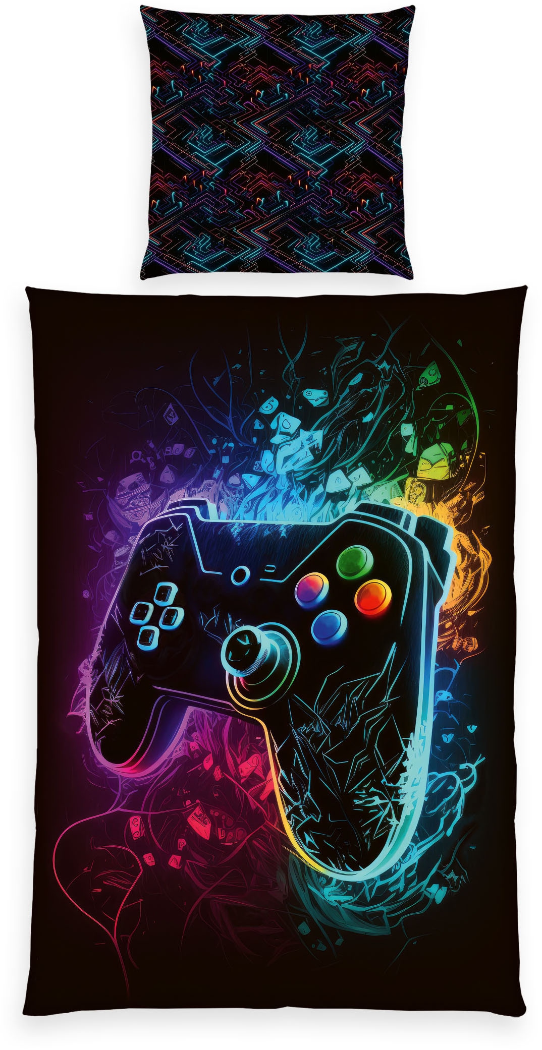 Image of Herding Young Collection Bettwäsche "Young Collection Gaming" 2 Stk. Wendebettwäsche