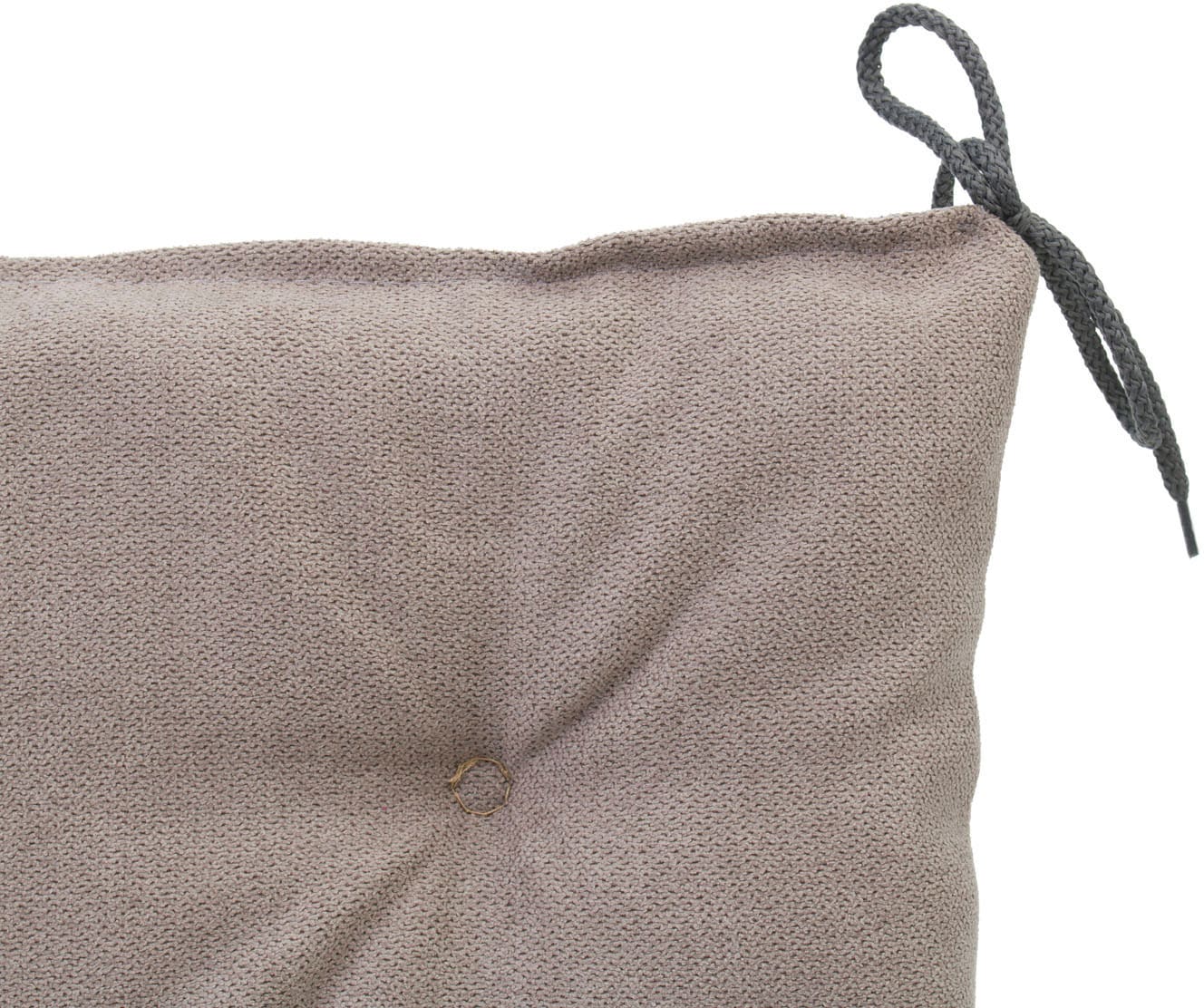 Gözze Housse de siège »Darco Uni« 1 Stück, Masse: 40 x 40 x 4 cm, mit Füllung, mit Bindebändern