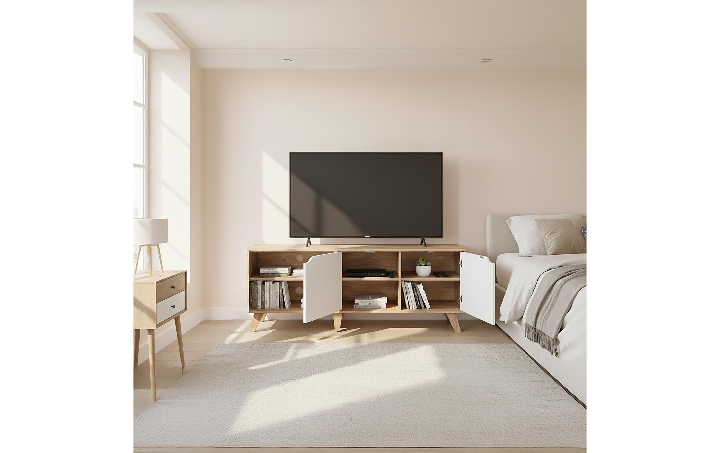 relaxdays TV-Board »Vintage Style 140 cm, 60 Zoll«