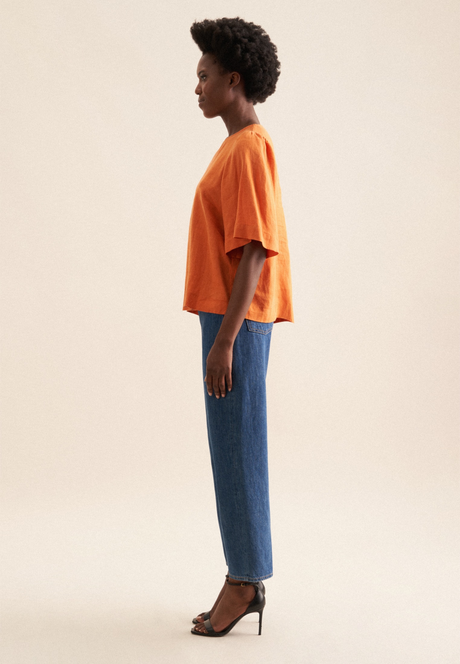 seidensticker Shirtbluse »Schwarze Rose« Kurzarm Rundhals Uni