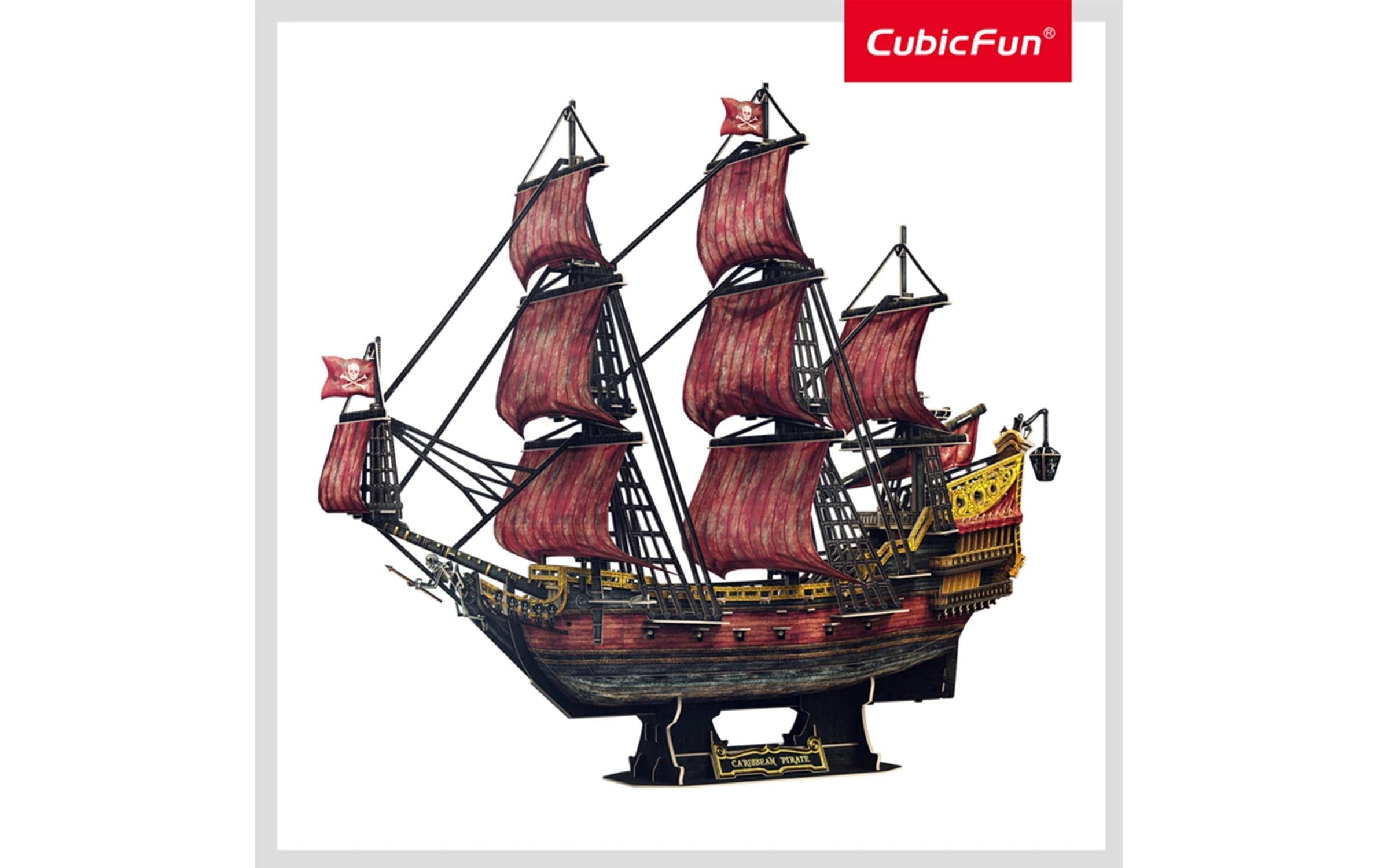 3D-Puzzle »CubicFun Queen Annes Revenge 391 Teile«
