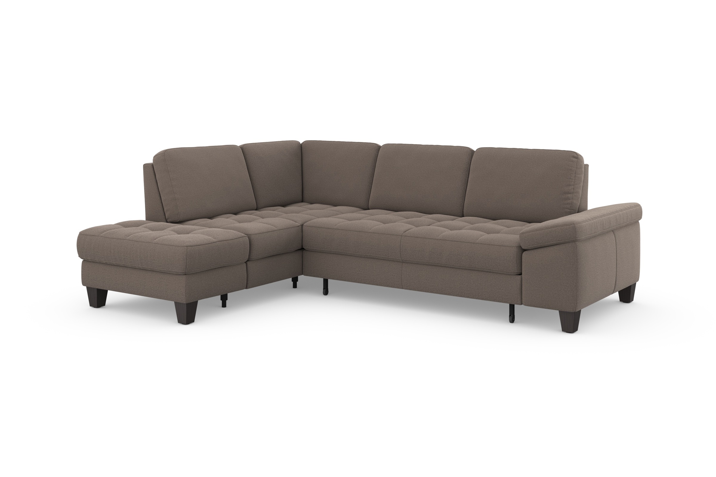 sit&more Ecksofa »Westham L-Form«, mit Ottomane, mit oder ohne Bettfunktion, Bettkasten, Verstellung