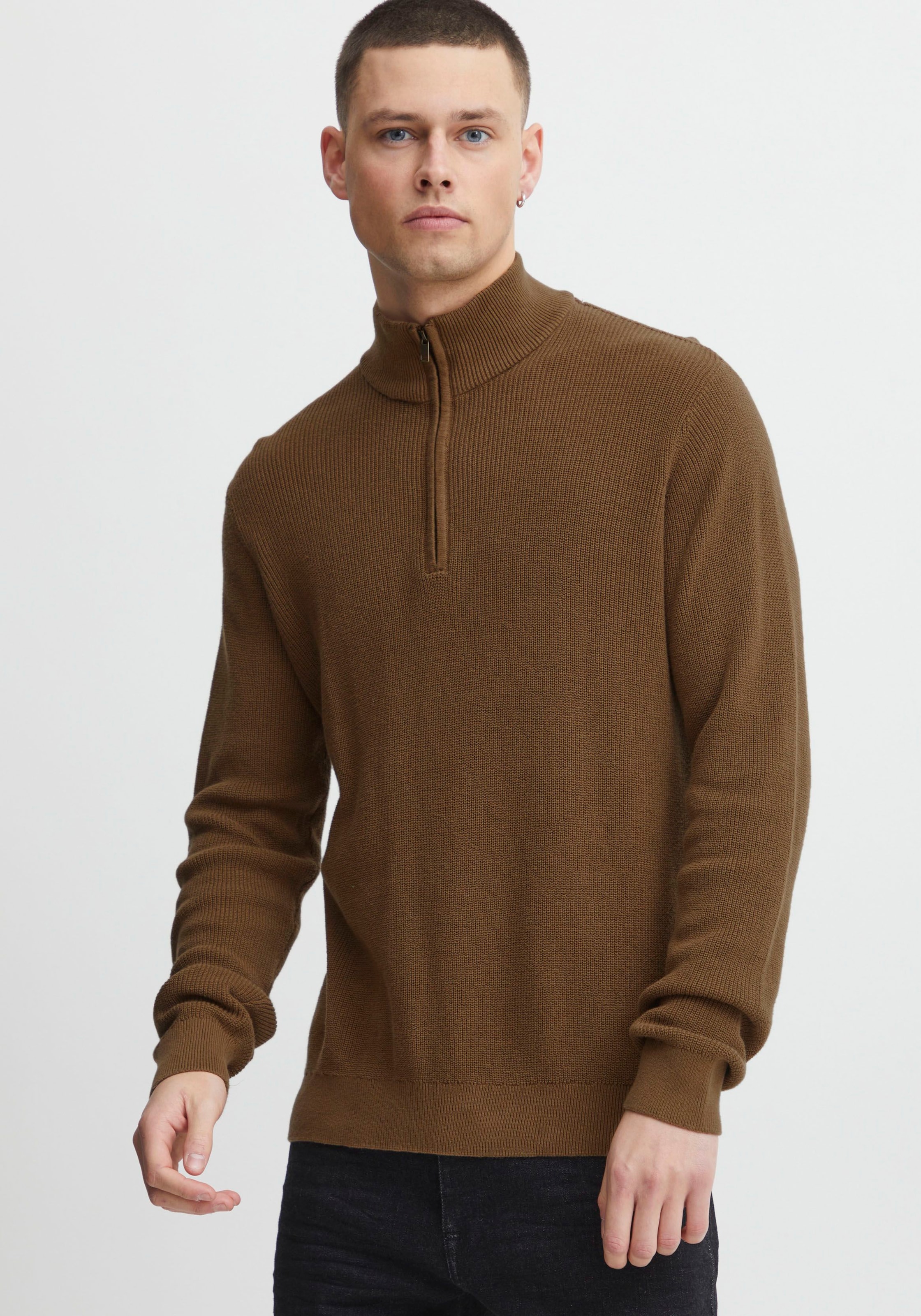 Stehkragenpullover »BL Pullover BHCodford half-zipp«