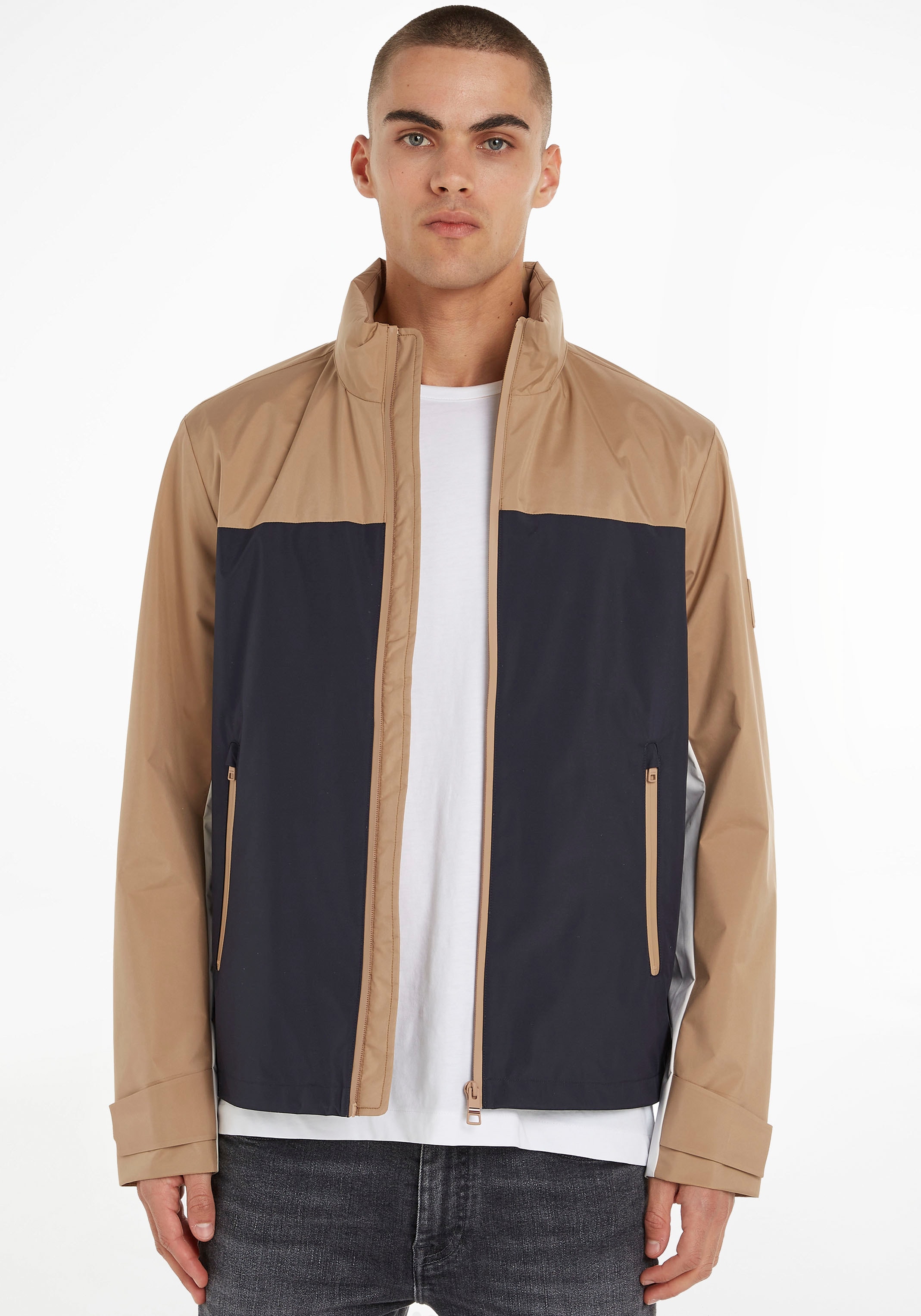 Tommy Hilfiger Outdoorjacke »TH PROTECT REGATTA JACKET«, im hochgeschlossenen Design