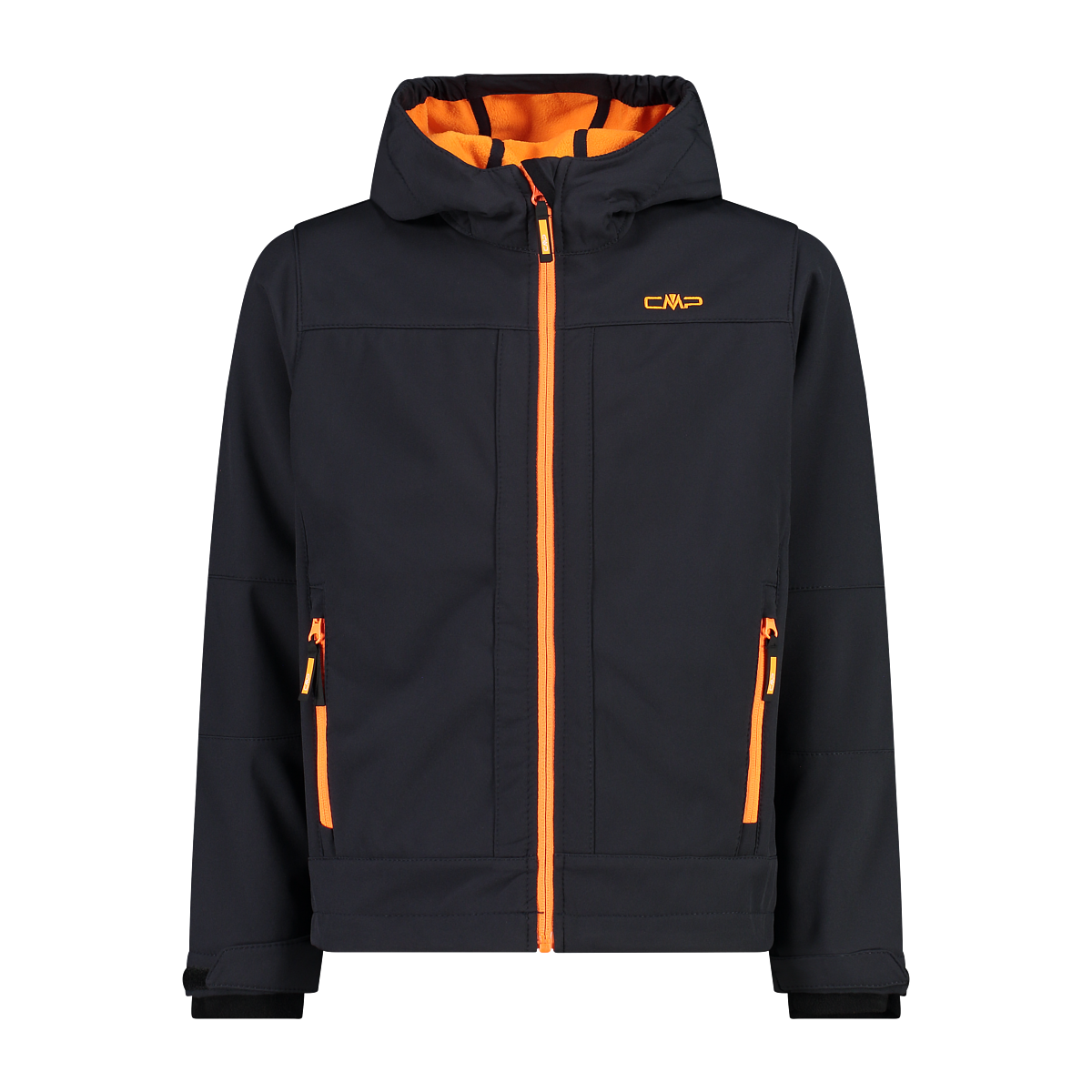 CMP Softshelljacke »KID SOFTSHELL JACKET FIX HOOD für Kinder«, mit Kapuze, Atmungsaktiv & Wärmeisolierend & Wasserabweisend