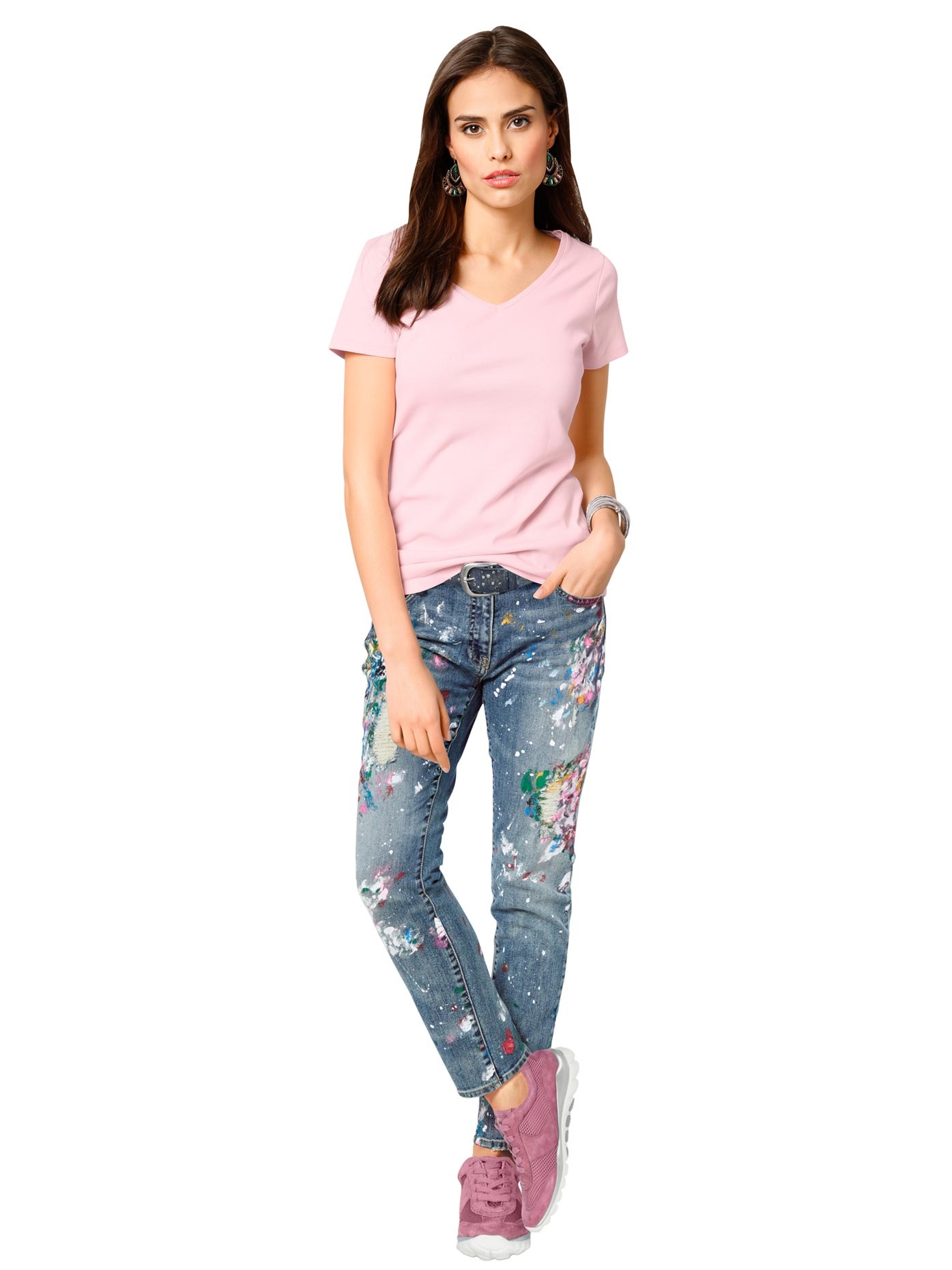 Image of B.C. BEST CONNECTIONS by Heine V-Shirt »V-Shirt«, (1 tlg.) bei Ackermann Versand Schweiz