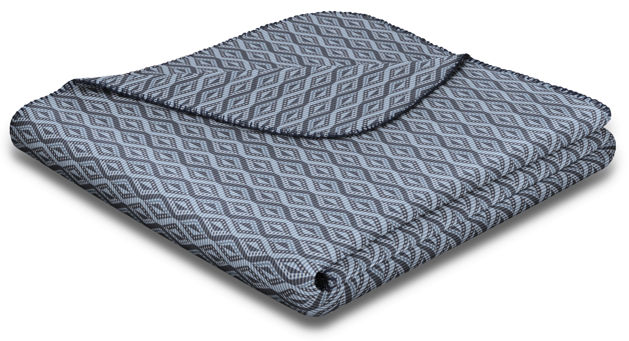 Image of BIEDERLACK Wohndecke »Twist«, mit modischem Rautenmuster, Kuscheldecke bei Ackermann Versand Schweiz