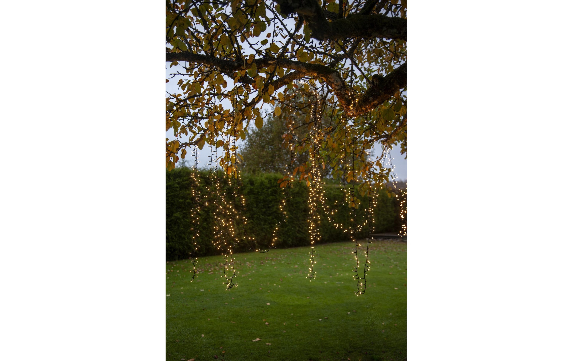   Guirlande lumineuse LED »Lichterkette Shiny IP44, Warmweiss, 540 LED's, 1080.00 cm«