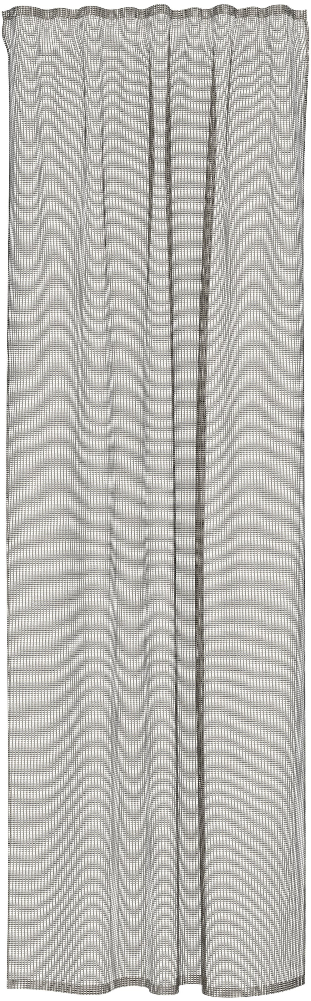 HOMING Gardine »Neta« verdeckte Schlaufen 1 Stk. tlg. Netzstuktur, Wohnzimmer, Küche, Schlafzimmer