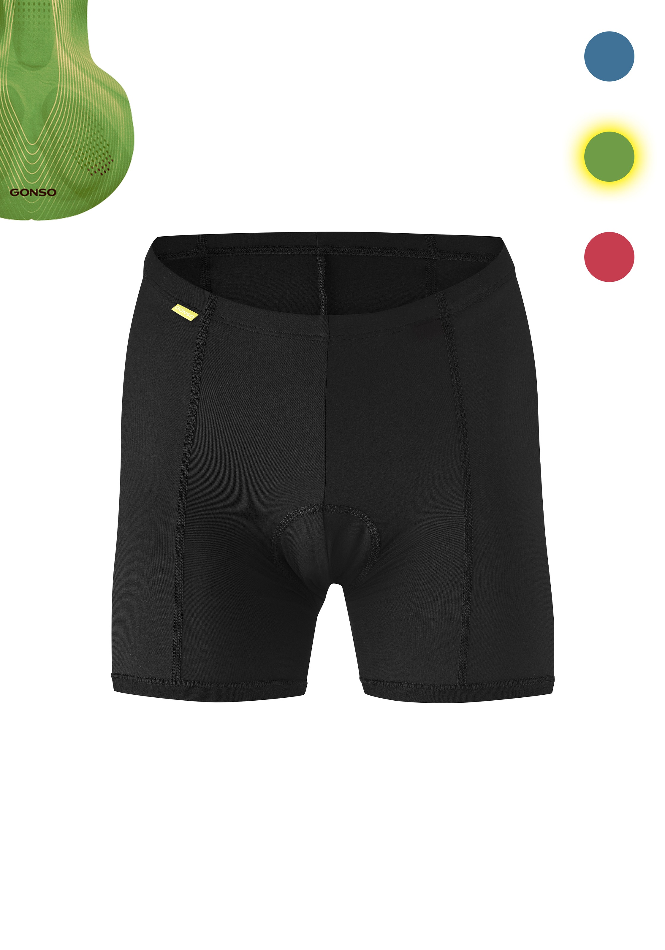 Image of Gonso Fahrradhose "Sitivo U W" Damen Fahrradunterhose, Radhose mit speziellem Sitzpolster, Tight Fit