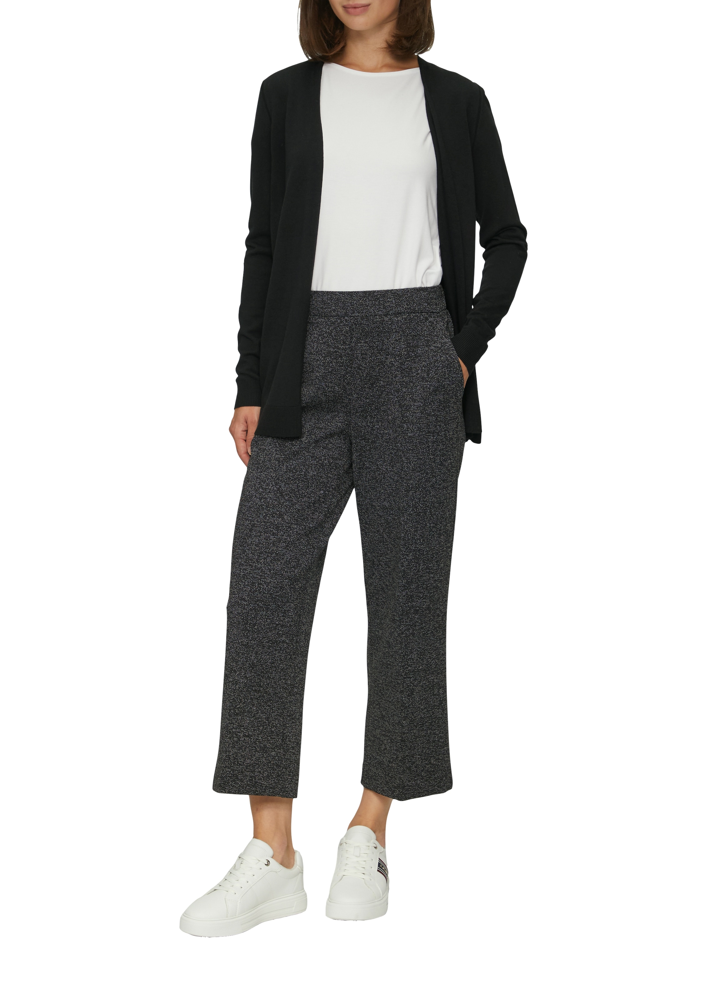 s.Oliver Strickjacke Feinstrick ohne Verschluss