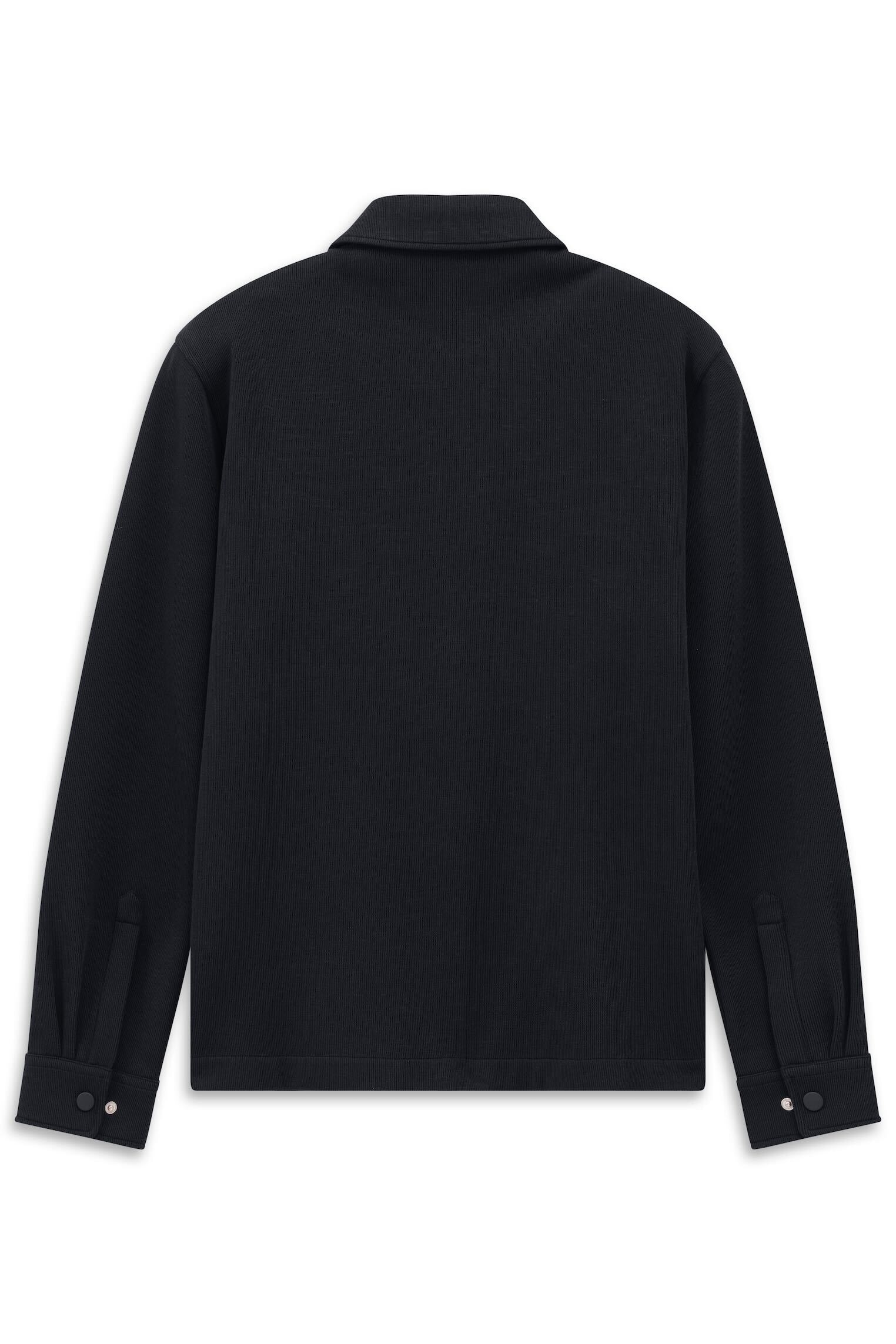 bugatti Veste sweat »Modern Fit« mit Druckknöpfen