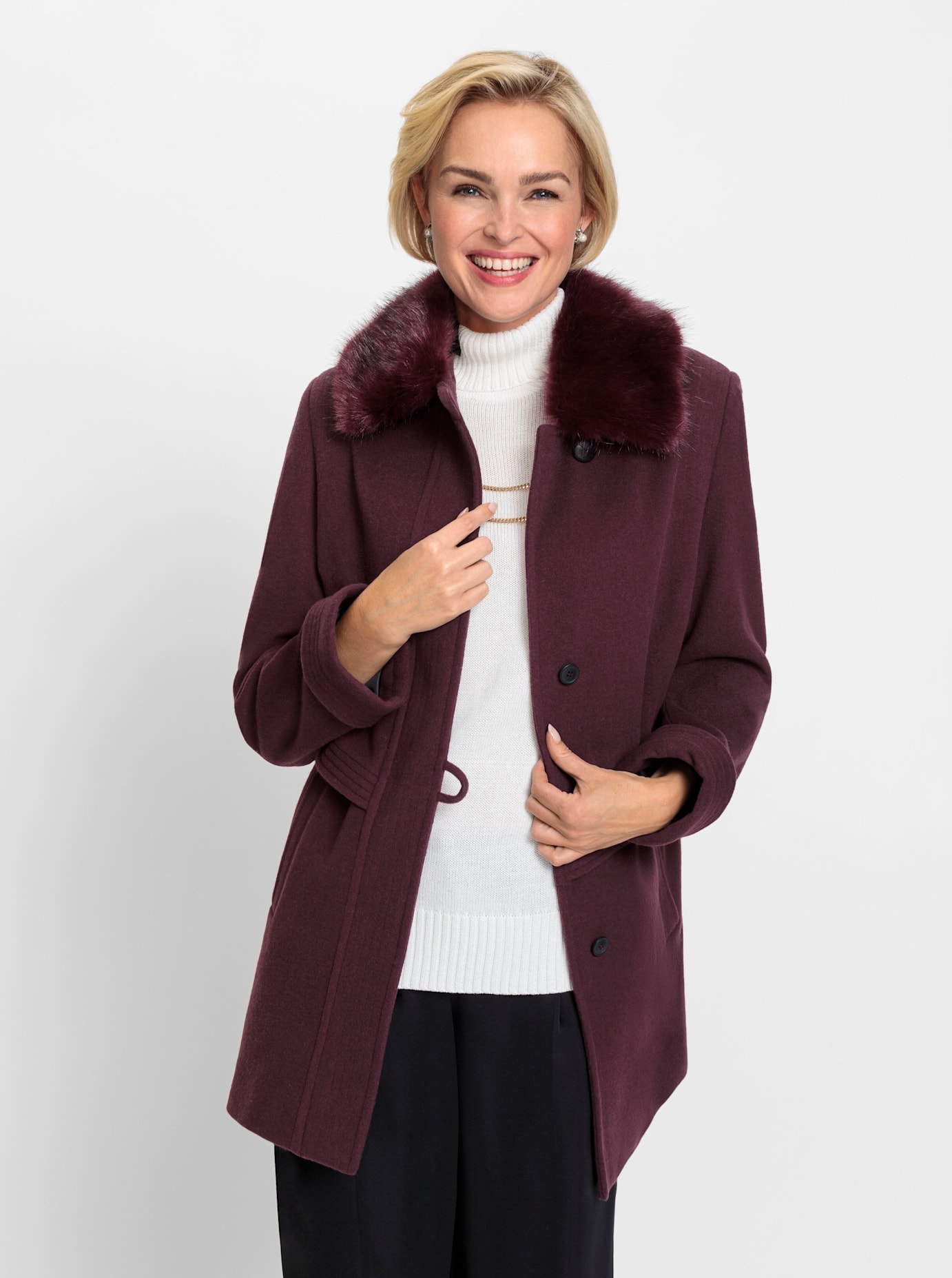 Classic Winterjacke, ohne Kapuze