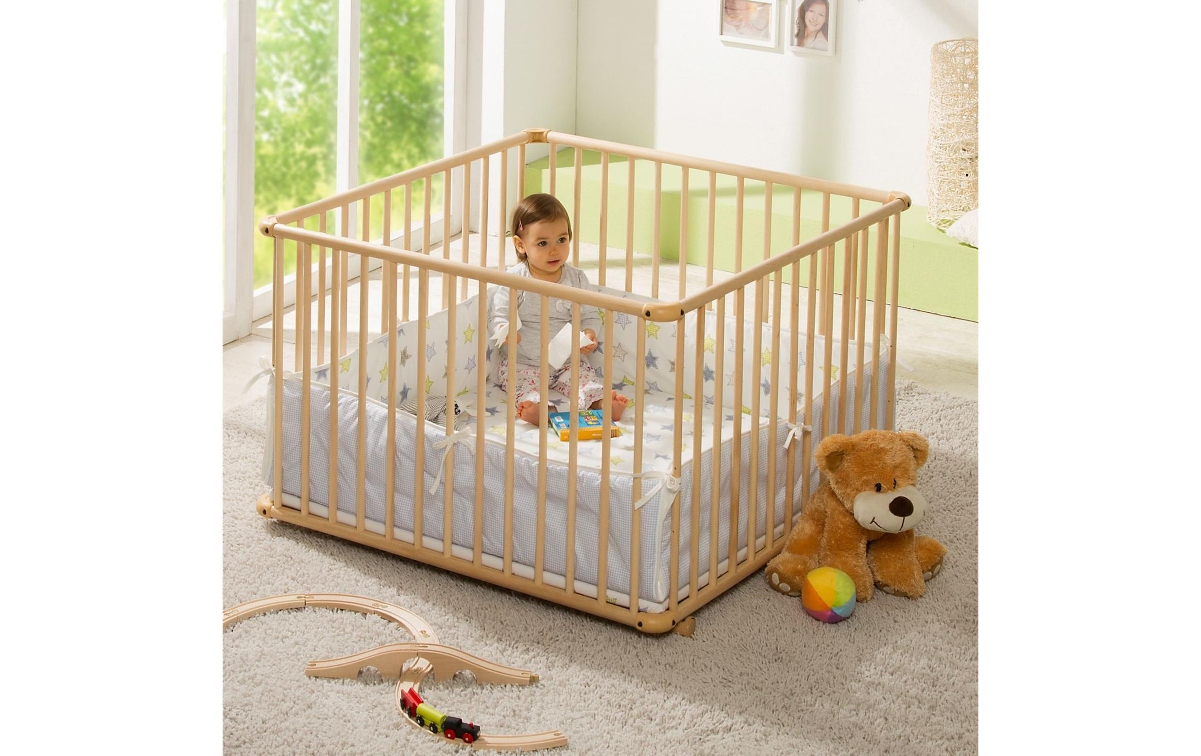 Geuther Laufgitter »auf Rollen Belami Plus Nature«