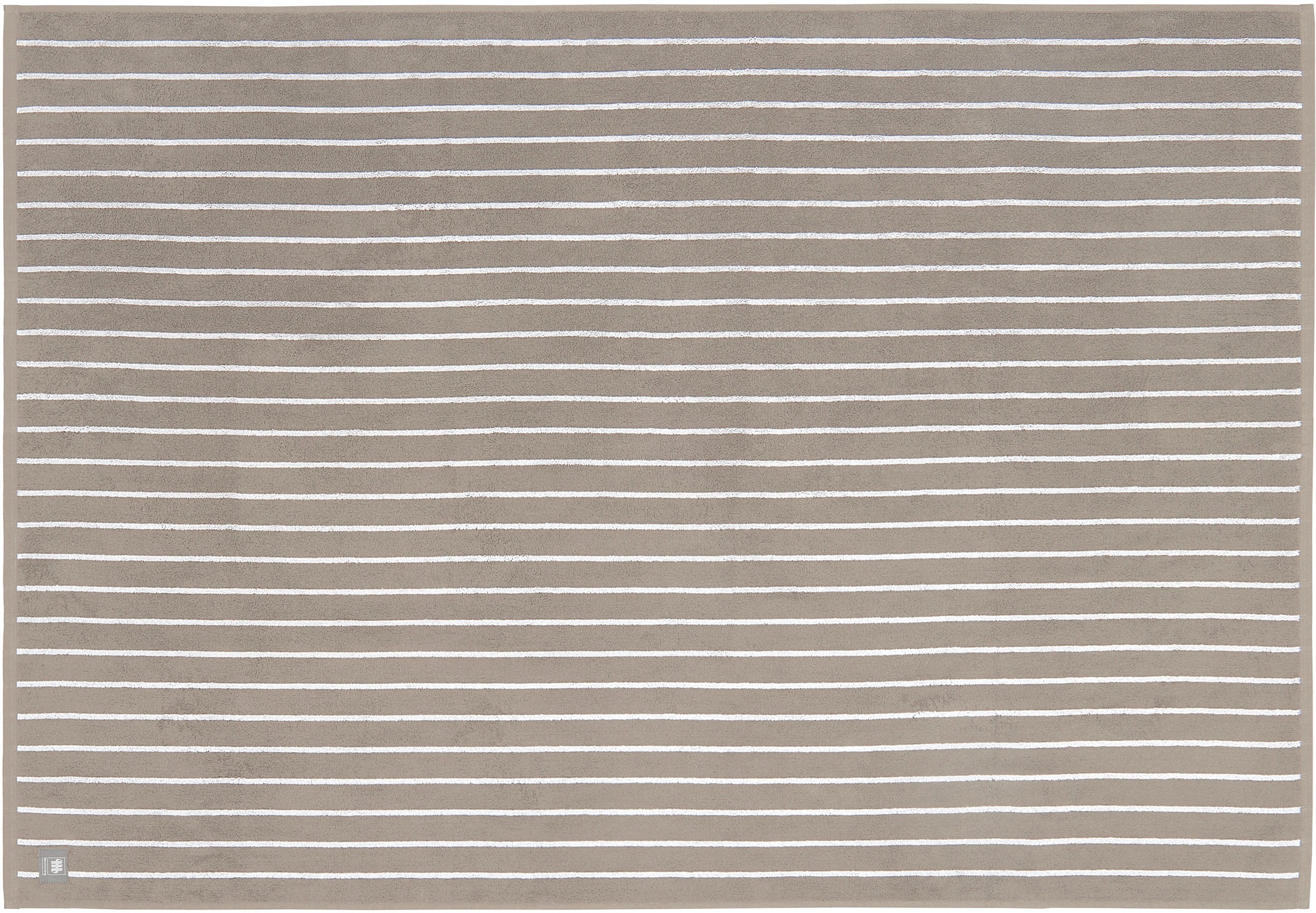 Musterring Badetuch »Needlestripe«, (1 St., Duschtuch 100 x 150 cm), hautschmeichelnd, super weich