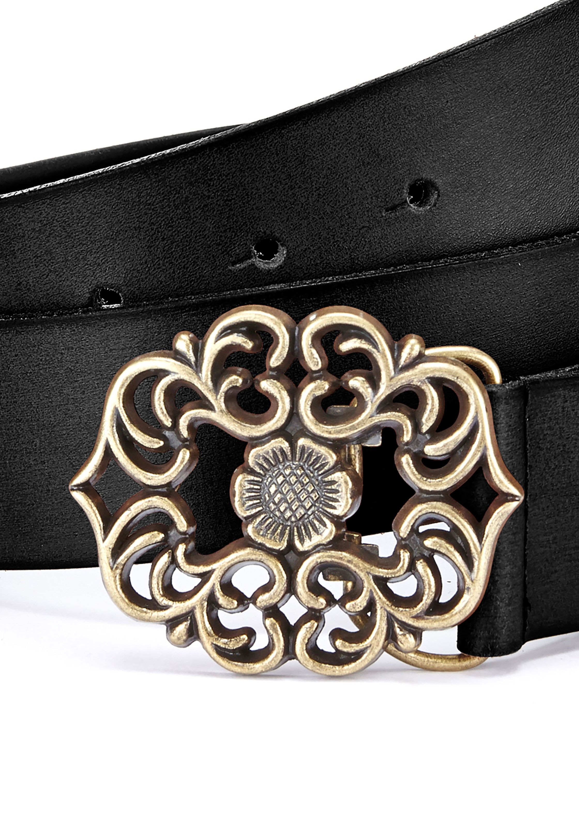 LASCANA Ceinture de hanche »Ledergürtel, Hosengürtel, Jeansgürtel, Gürtel« aus Leder mit dekorativer Schnalle