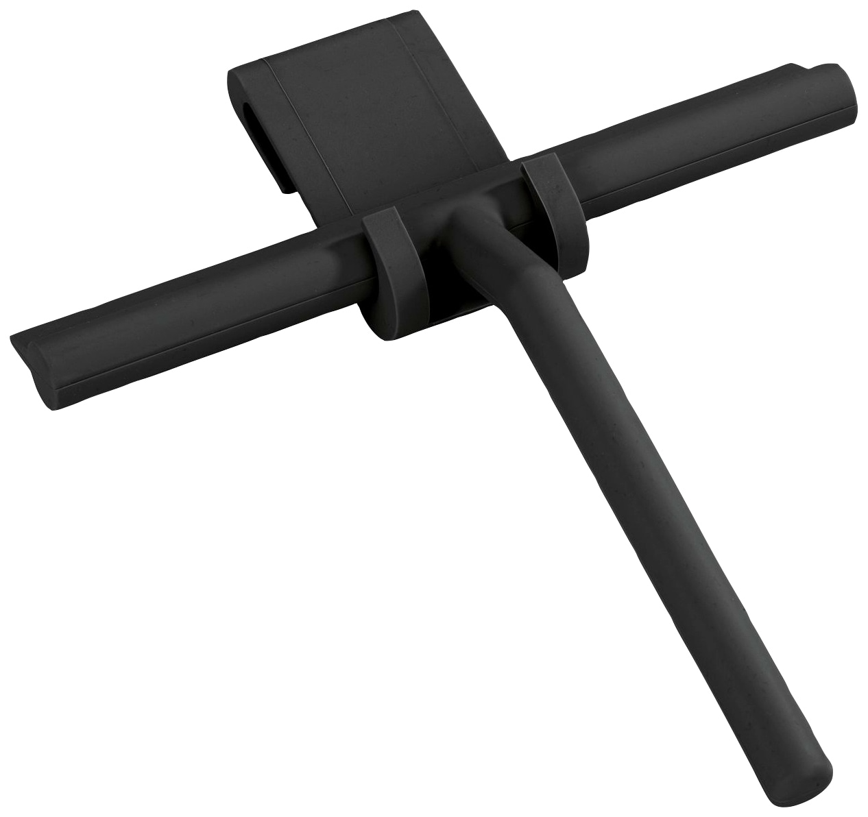 Image of WENKO Duschabzieher »Mola«, Badezimmerwischer Silikon, schwarz bei Ackermann Versand Schweiz