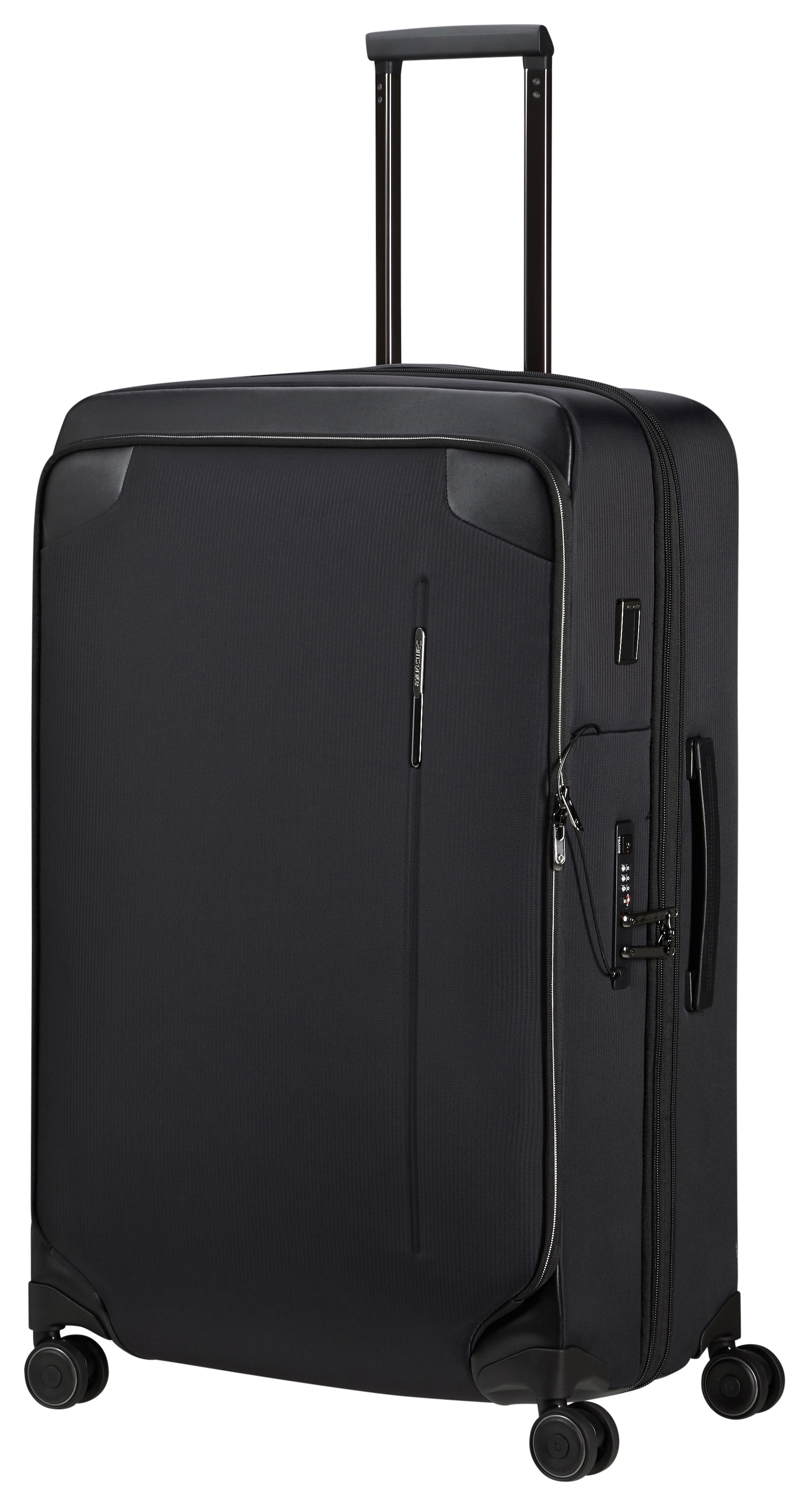 Samsonite Weichgepäck-Trolley »SPLENDIX, verschiedene Grössen«, 4 Rollen, Reisegepäck Koffer gross TSA Schloss Volumenerweiterung
