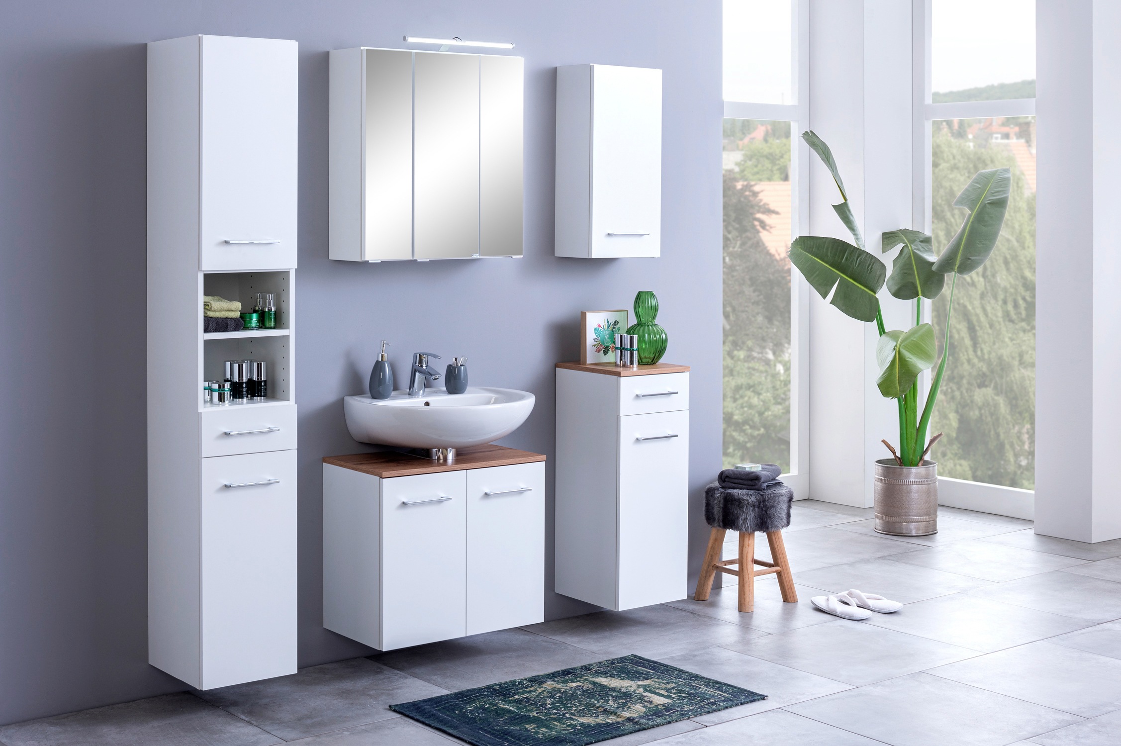 welltime Unterschrank »Avignon« stehende und hängende Montage möglich