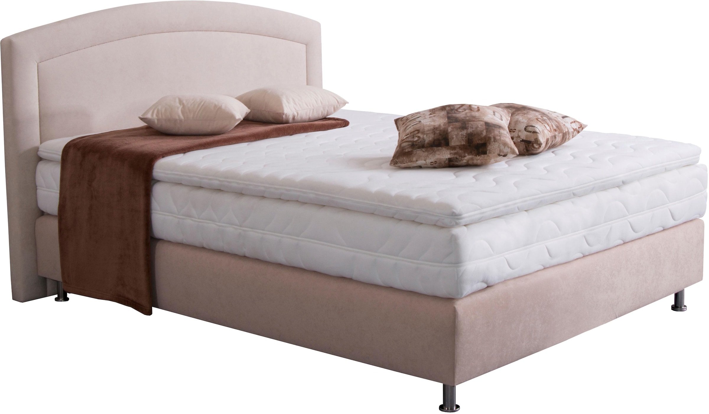Image of Westfalia Schlafkomfort Boxspringbett mit Topper