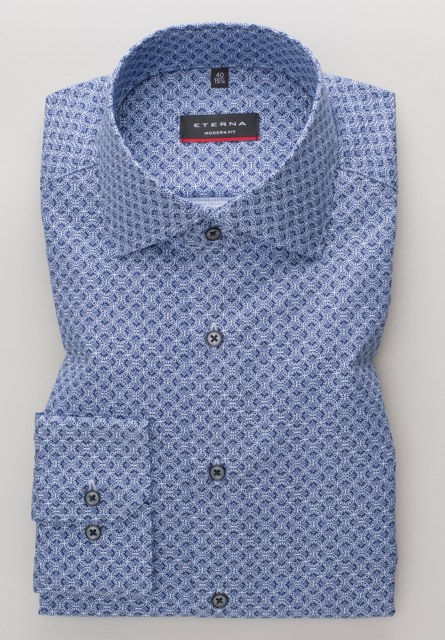 Eterna Chemise à manches longues »MODERN FIT« NON IRON (sans repassage)